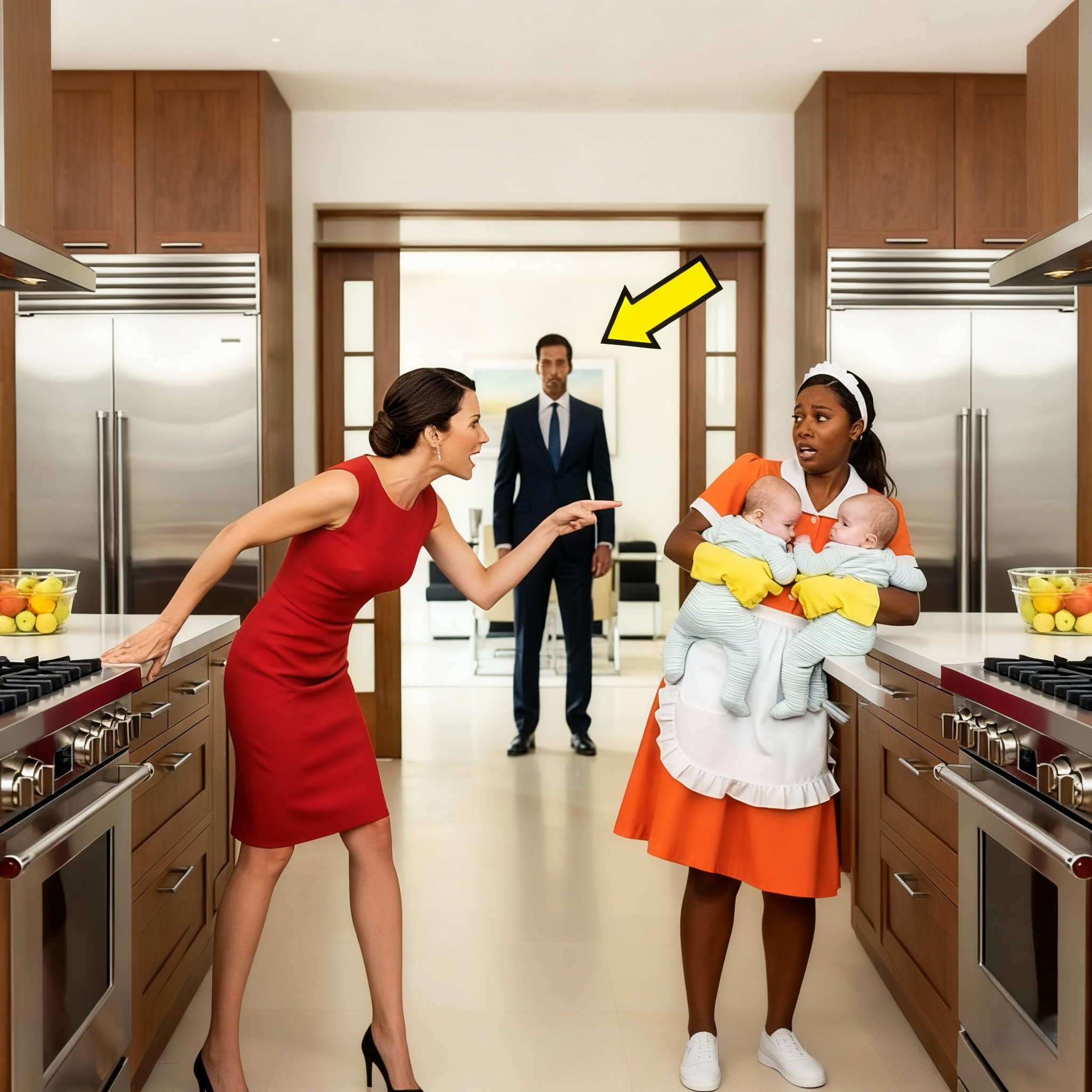 Fingió un viaje para espiar a su prometida y los gemelos—Entonces la criada hizo algo increíble.