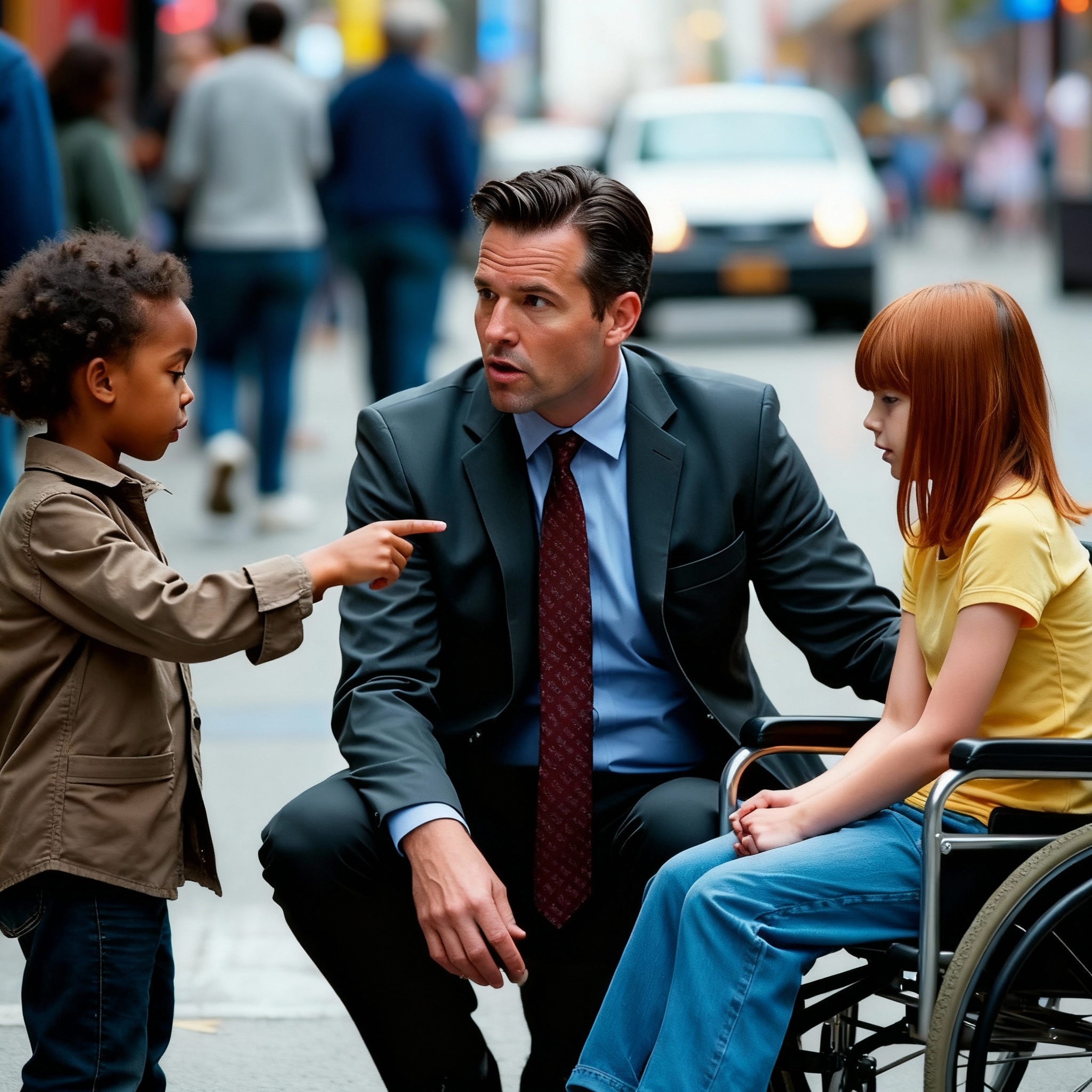Puedo Hacer Que Su Hija Vuelva a Caminar, Dijo el Niño Mendigo - ¡El Millonario Se Quedó Helado!