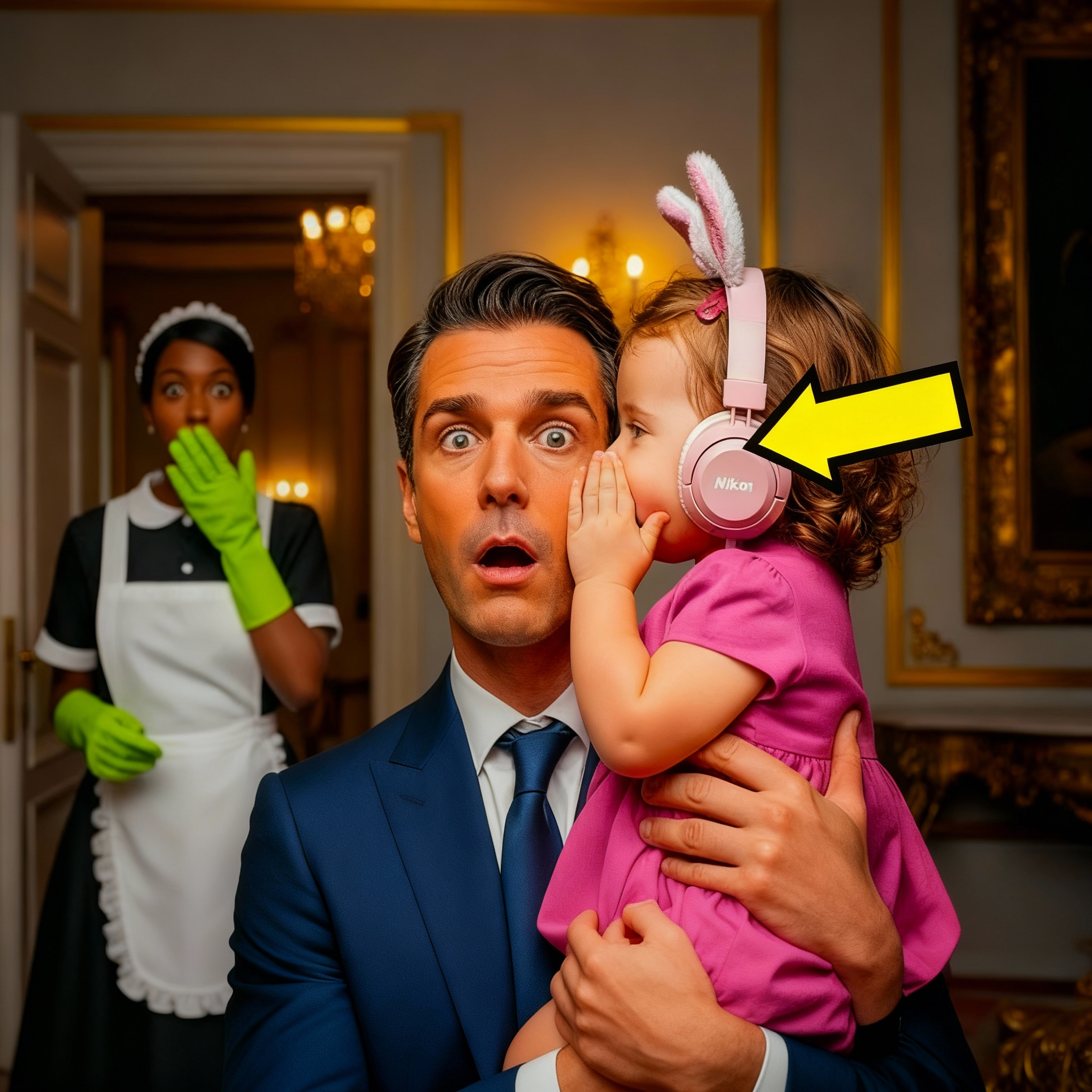 El bebé de la limpiadora pobre no oyó nada... hasta que el millonario dijo una palabra.