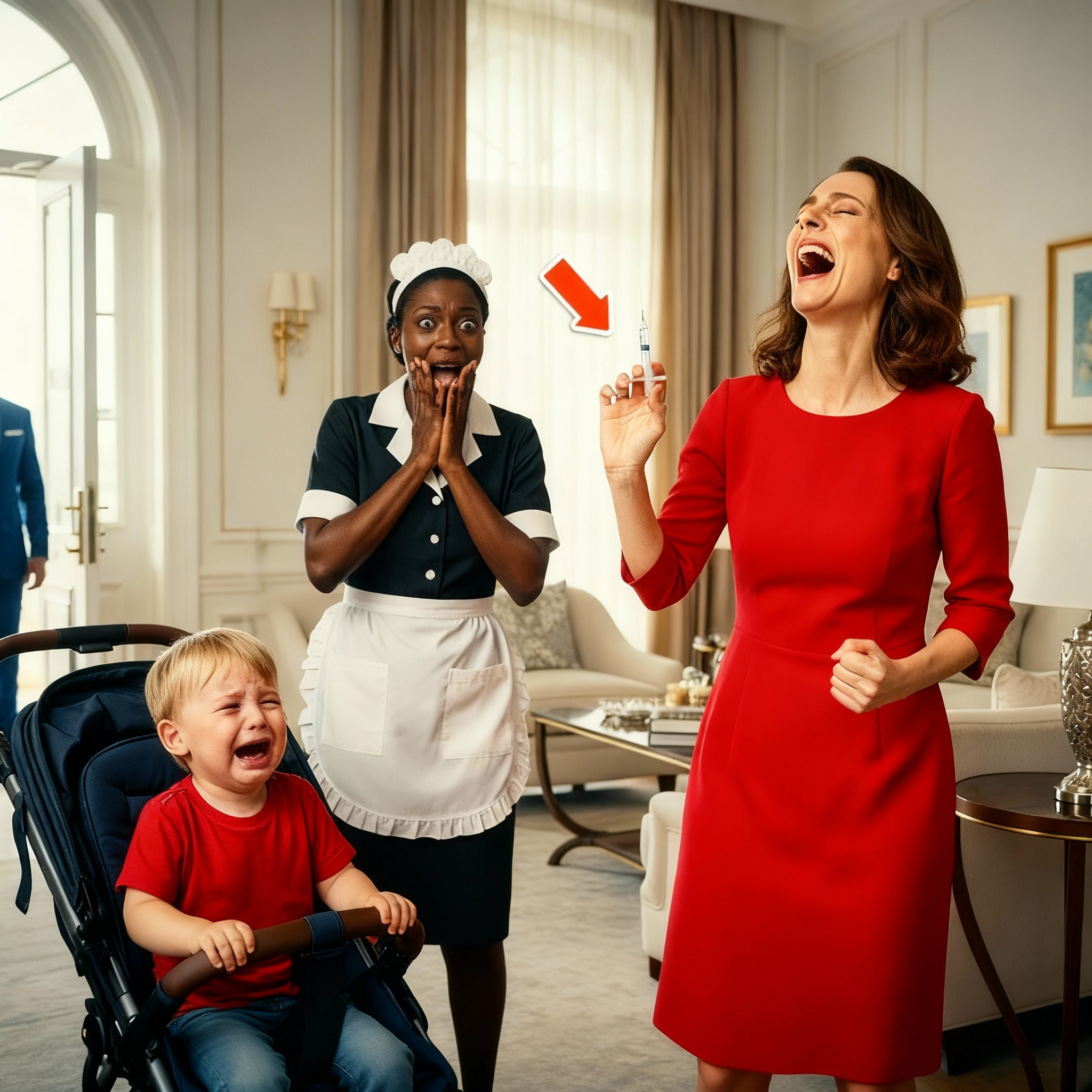 El multimillonario nunca sospechó que su prometida estaba envenenando a su hijo—hasta que la criada expuso la verdad.