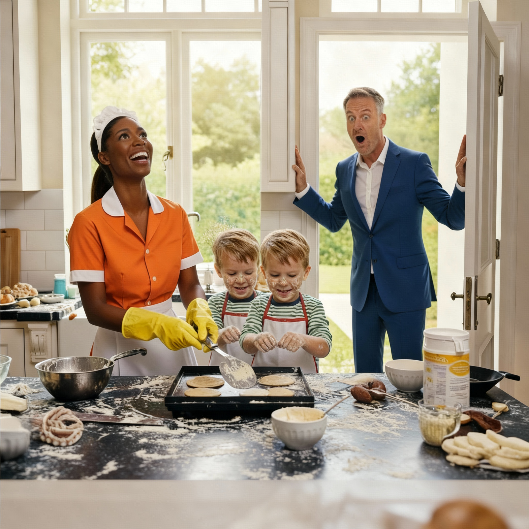 El millonario volvió a casa temprano — y lo que vio lo hizo colapsar.