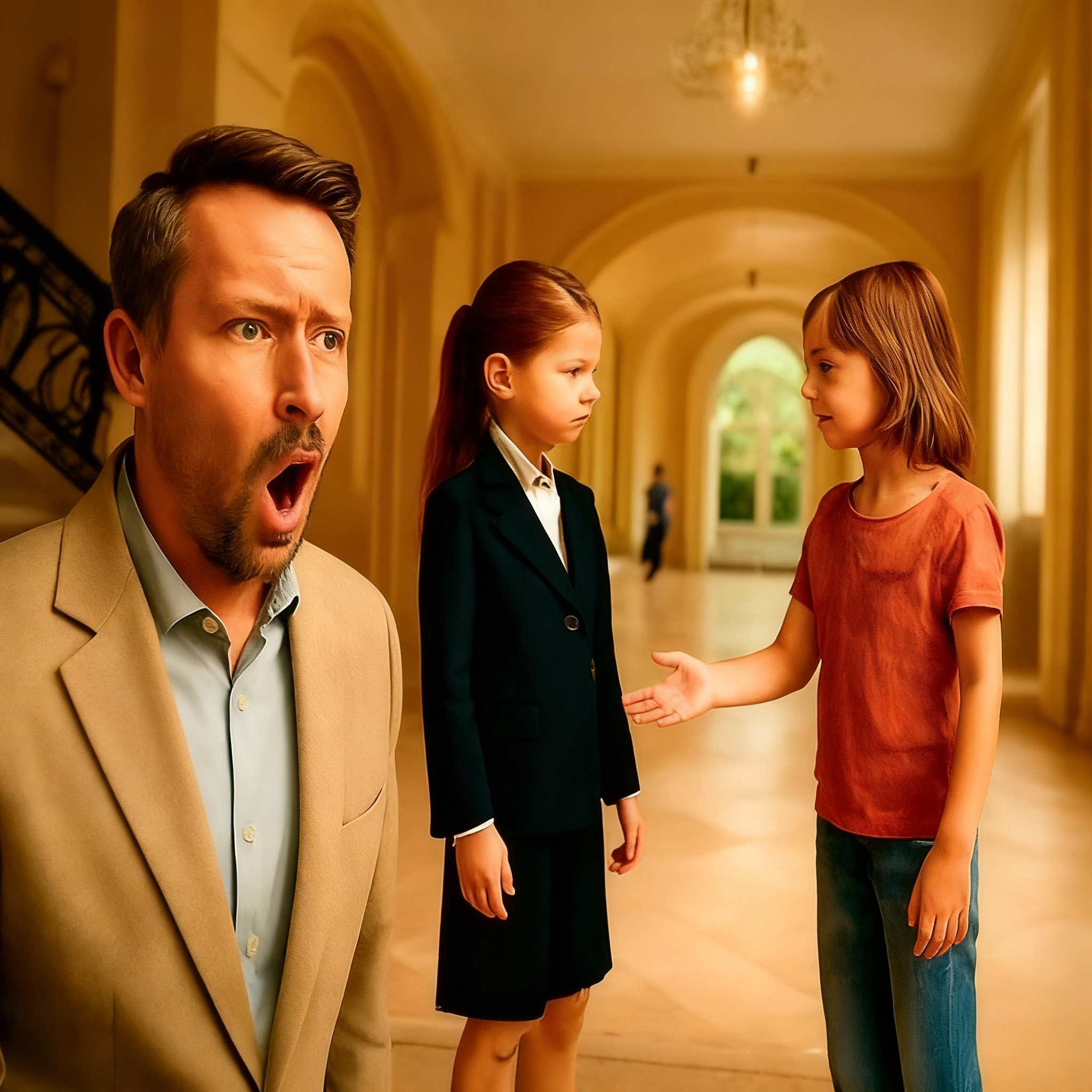 Una niña billonaria lleva a mendiga a su Mansión y sucede lo imposible
