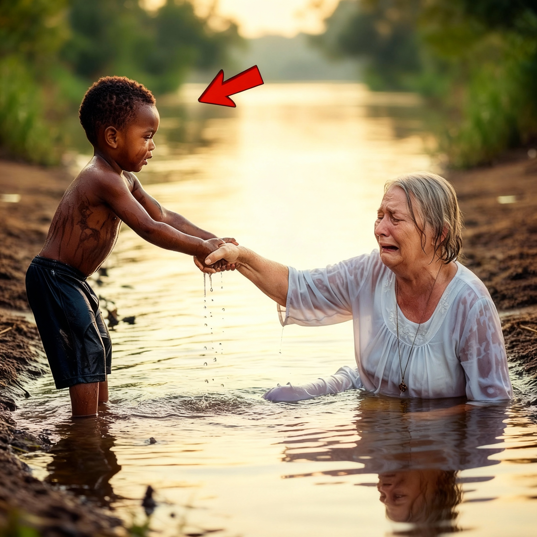 Un niño negro sin hogar salvó a una mujer cerca de la muerte sin saber que era millonaria. Lo que sucedió a continuación sorprendió.