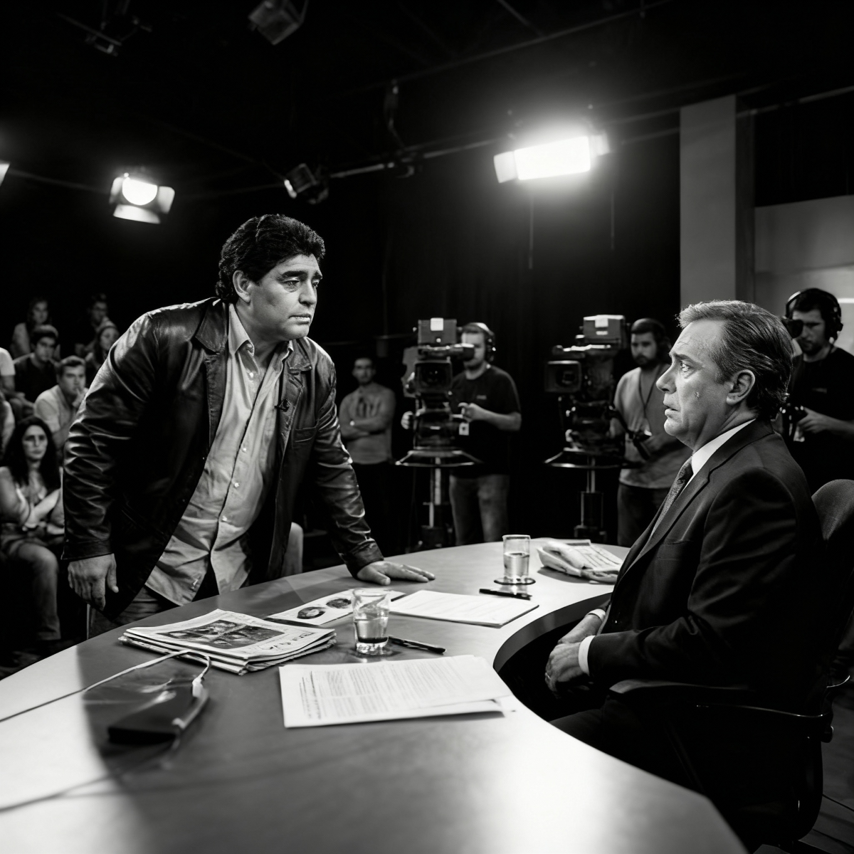 Maradona soportó 10 años de ataques — Una noche destruyó al periodista en 10 minutos
