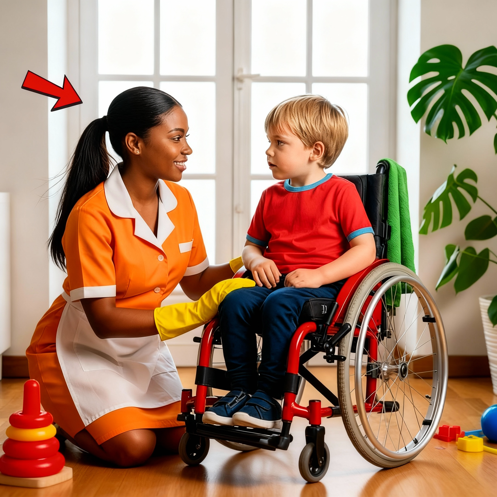 El padre instaló una cámara oculta para vigilar a su hijo discapacitado, pero lo que hizo la criada lo hizo llorar.