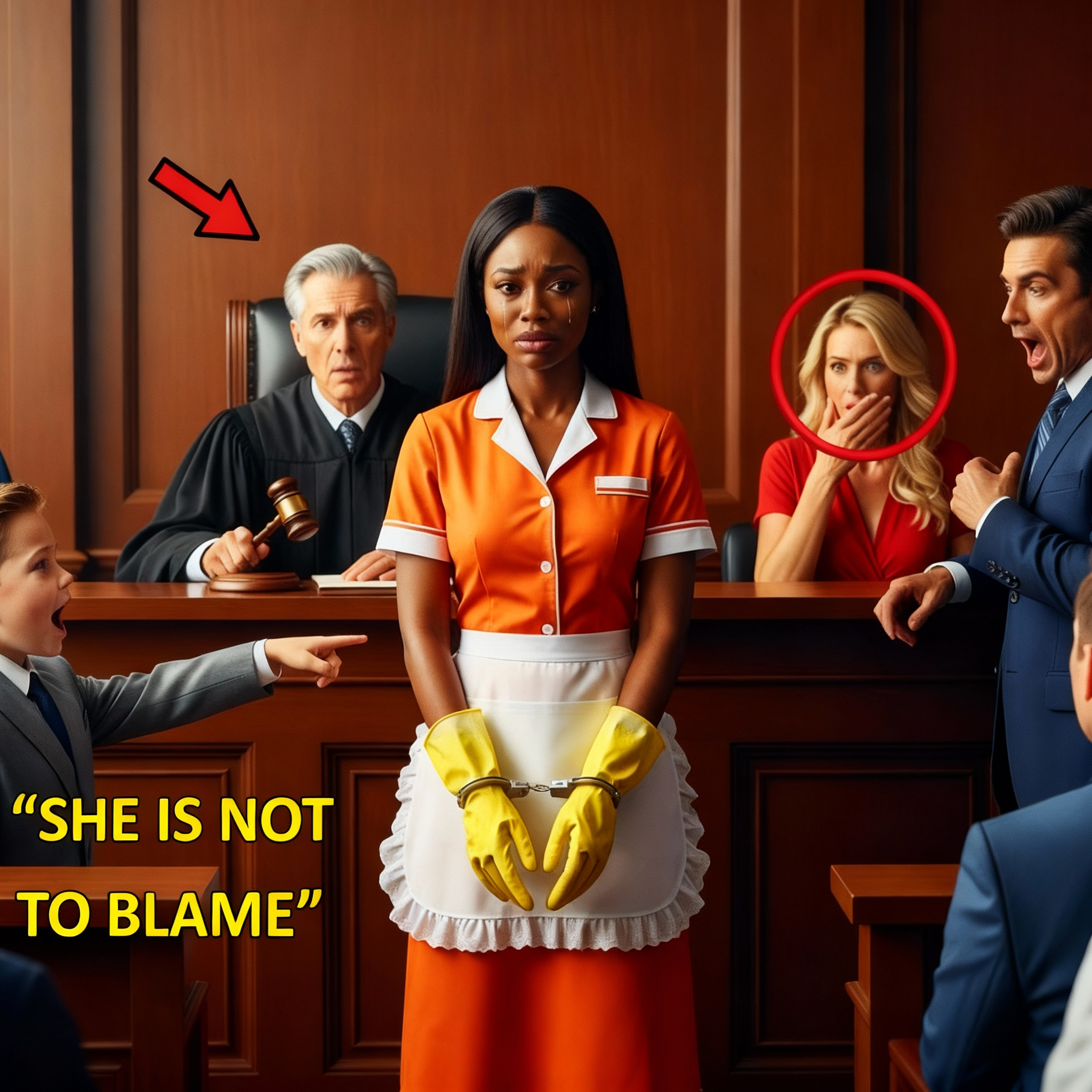 El hijo autista del multimillonario no había hablado en años—hasta que dijo, libera a la criada, y nombraré al ladrón.