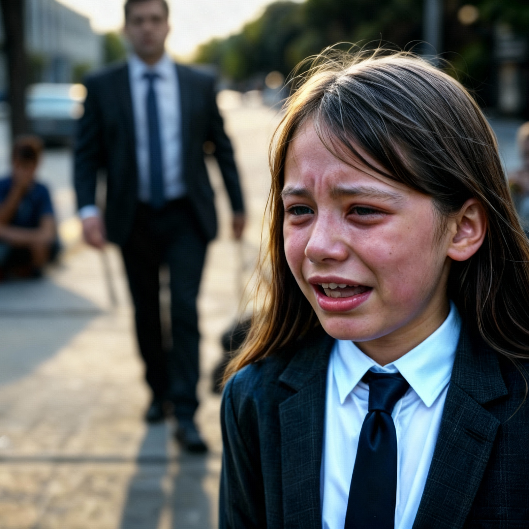 Por Favor, No Me Hagas Daño, Rogó la Niña Desesperada—Un Desconocido Hizo lo Impensable