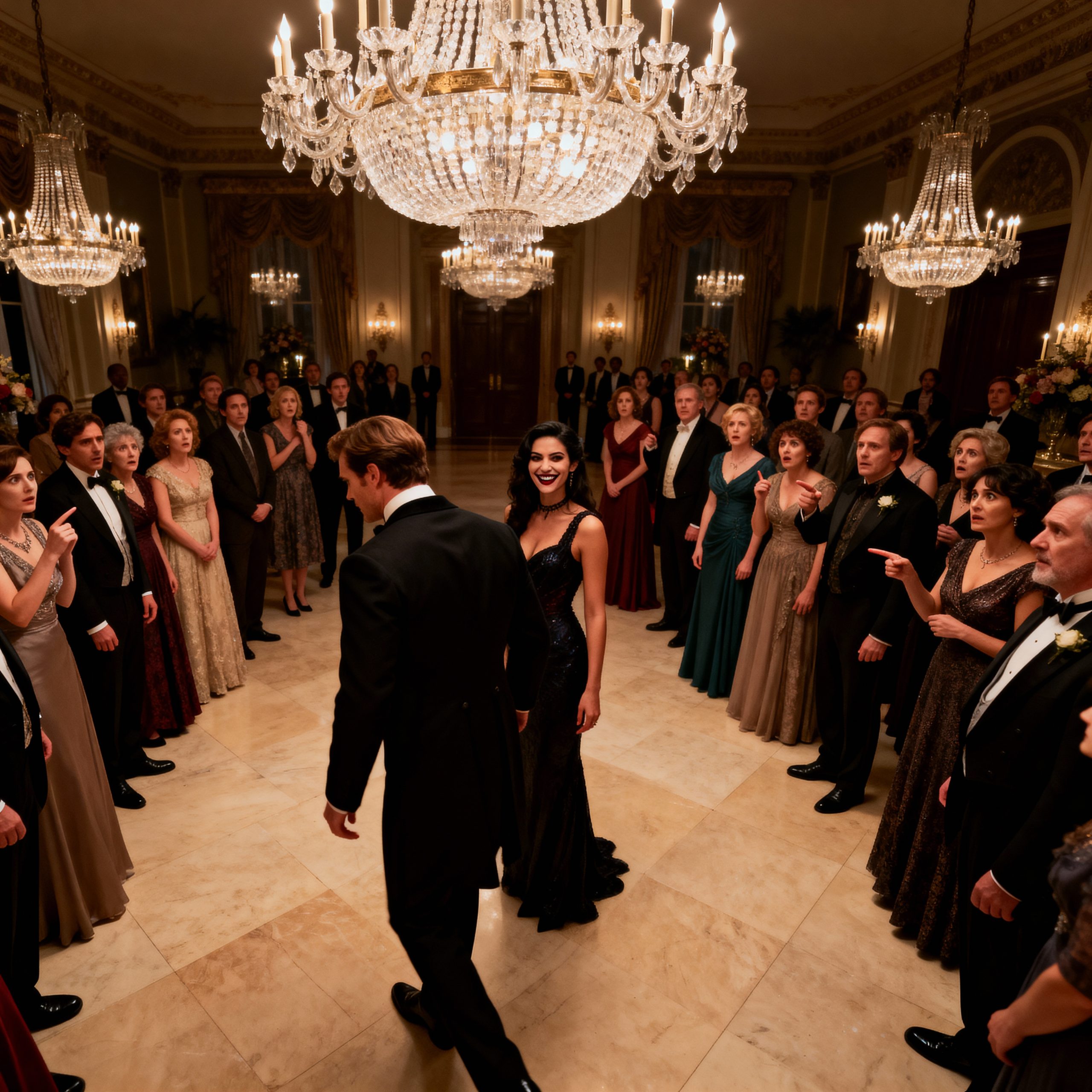 Mi esposa se burlo públicamente de mí en la fiesta de su empresa. 'Este es mi exesposo—sin título, sin futuro.'