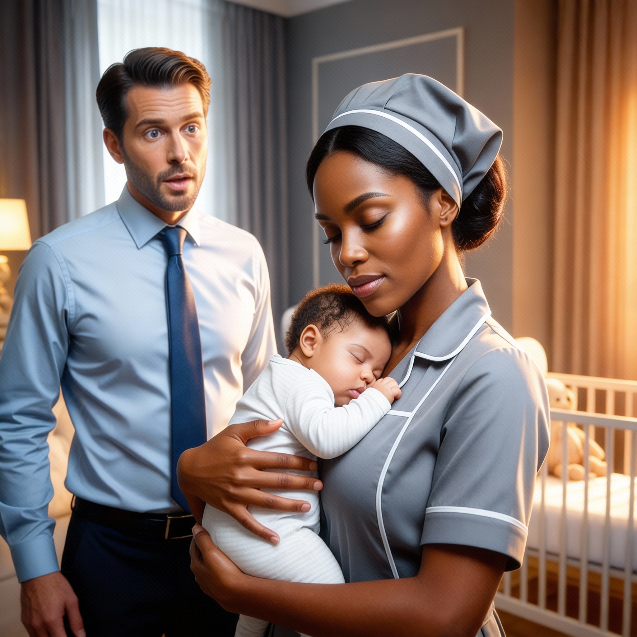 Ningún médico pudo calmar al hijo llorando del multimillonario — hasta que la sirvienta entró y lo sostuvo.