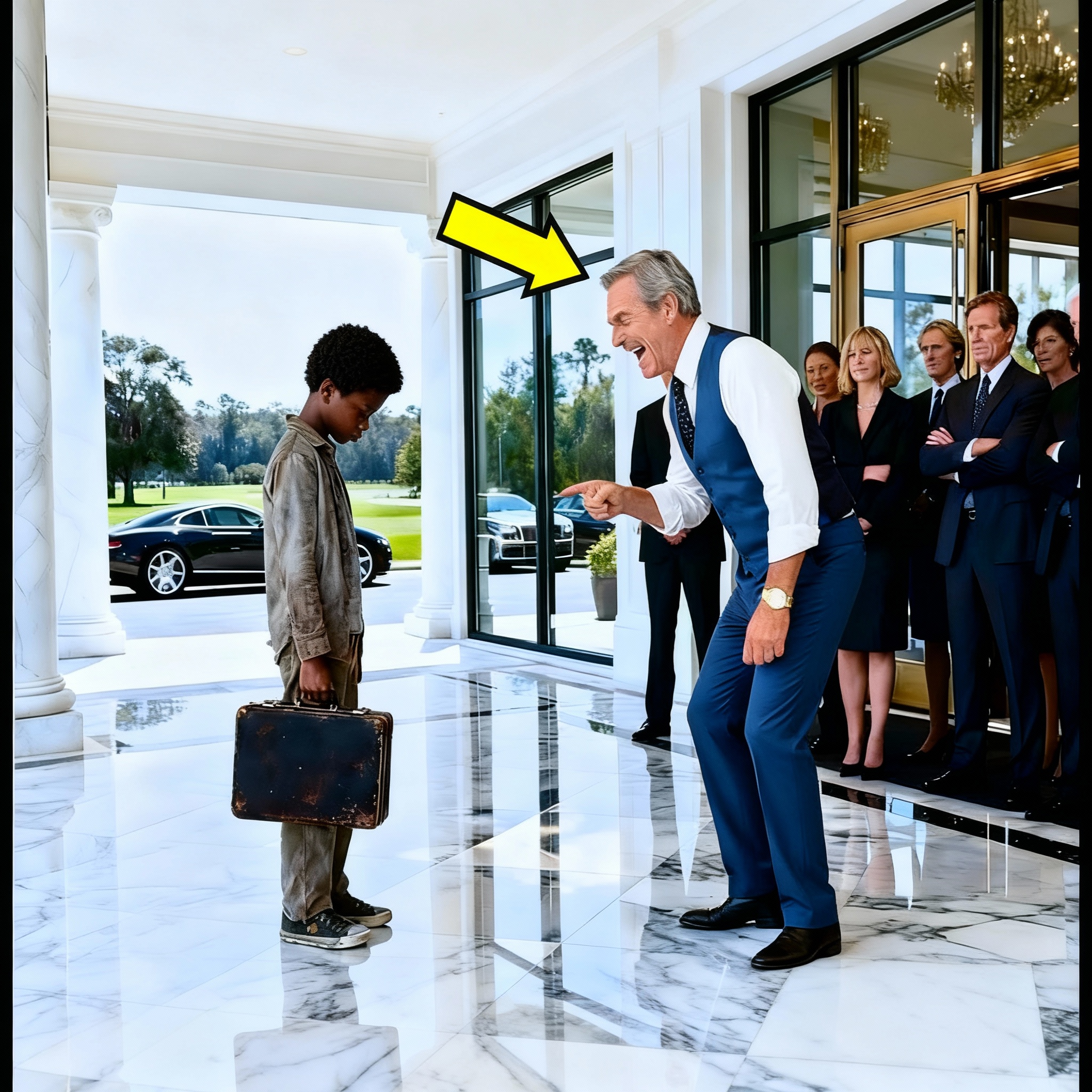 ‘Vine a reclamar mi herencia,’ dijo el niño — El millonario se rió hasta que la junta confirmó la verdad.