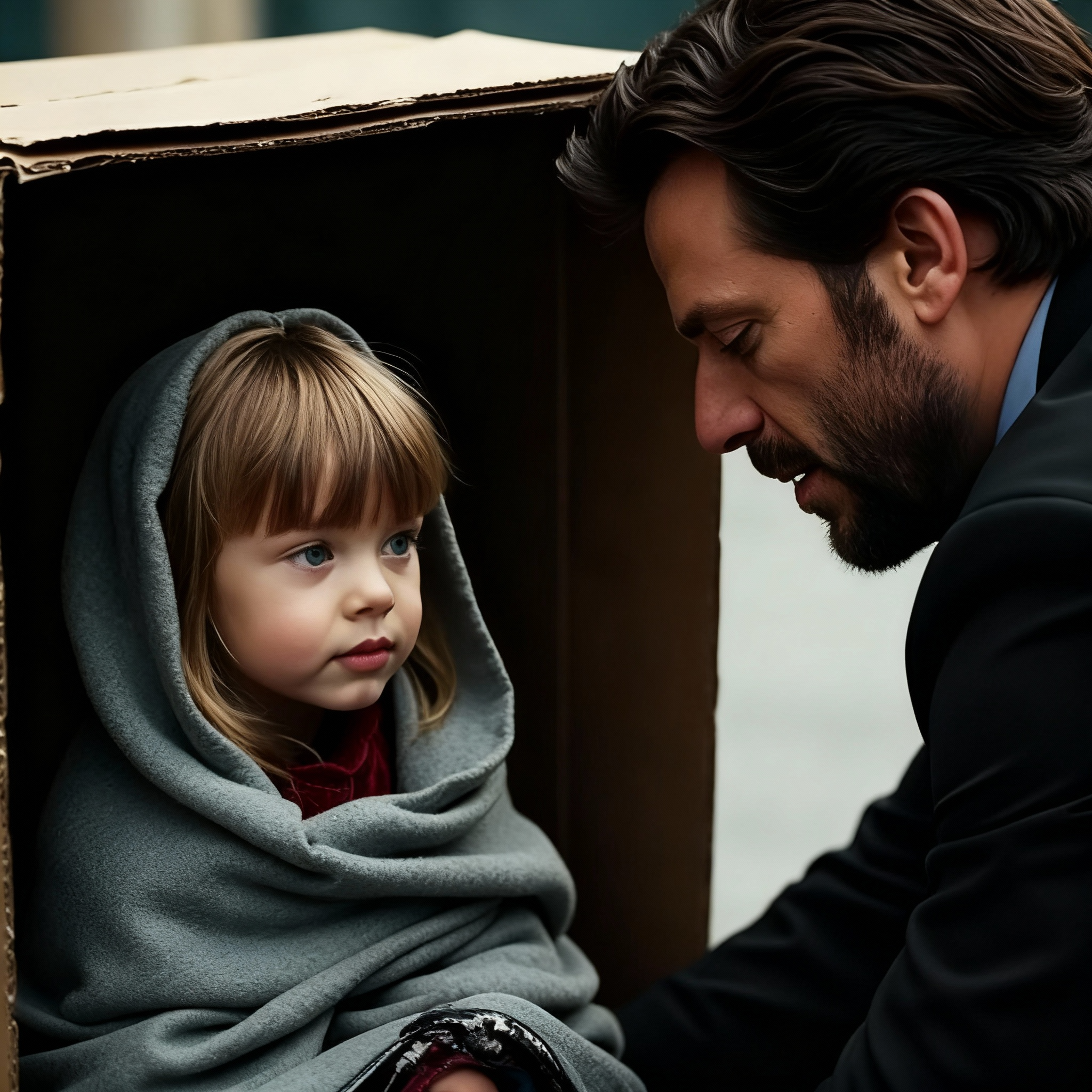 Niña sin Hogar Ruega a un Millonario Salvar a su Amiga… Lo que hace Él deja a Todos sin Palabras
