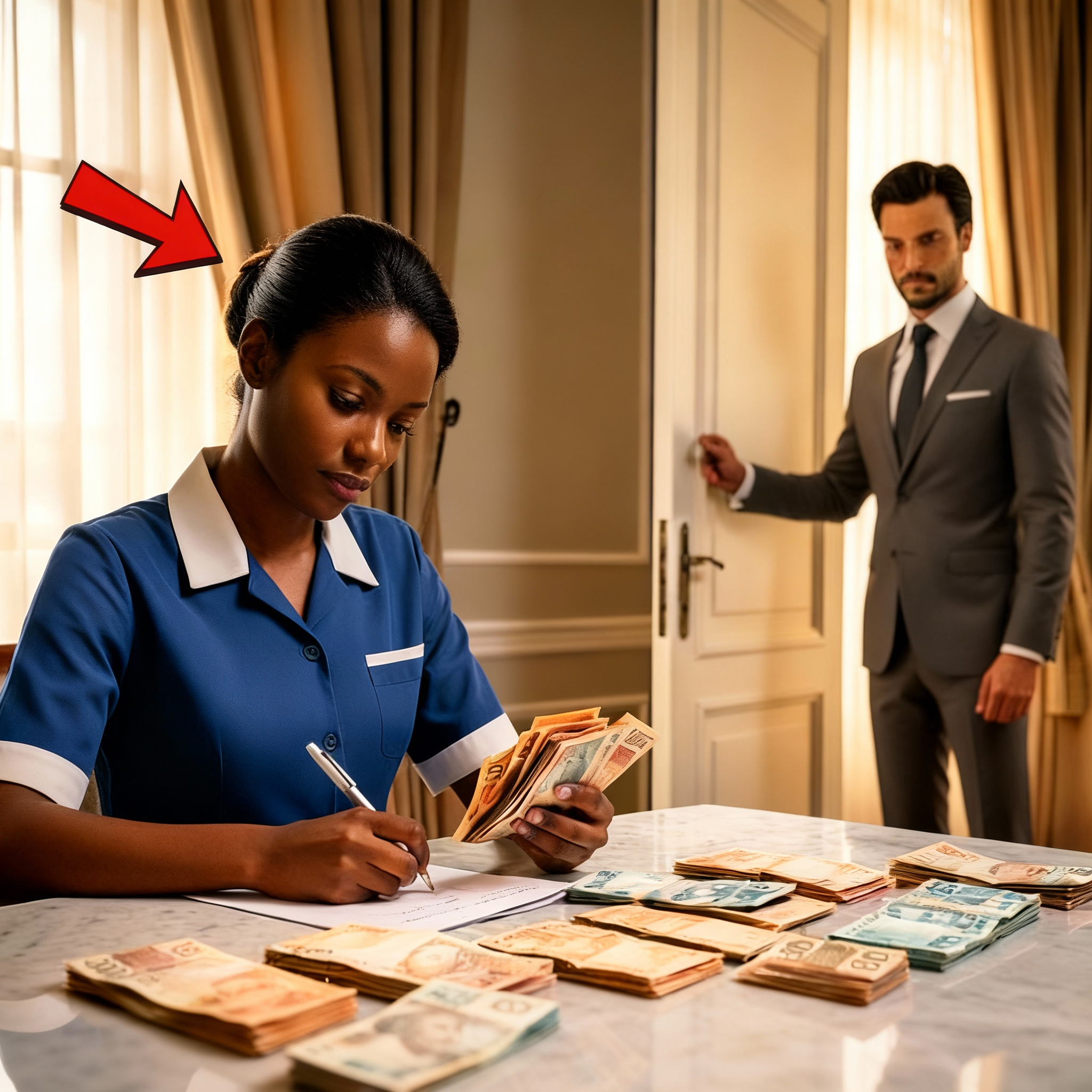 Ella pensó que nadie la estaba mirando limpiar—pero el millonario vio algo que cambió todo.