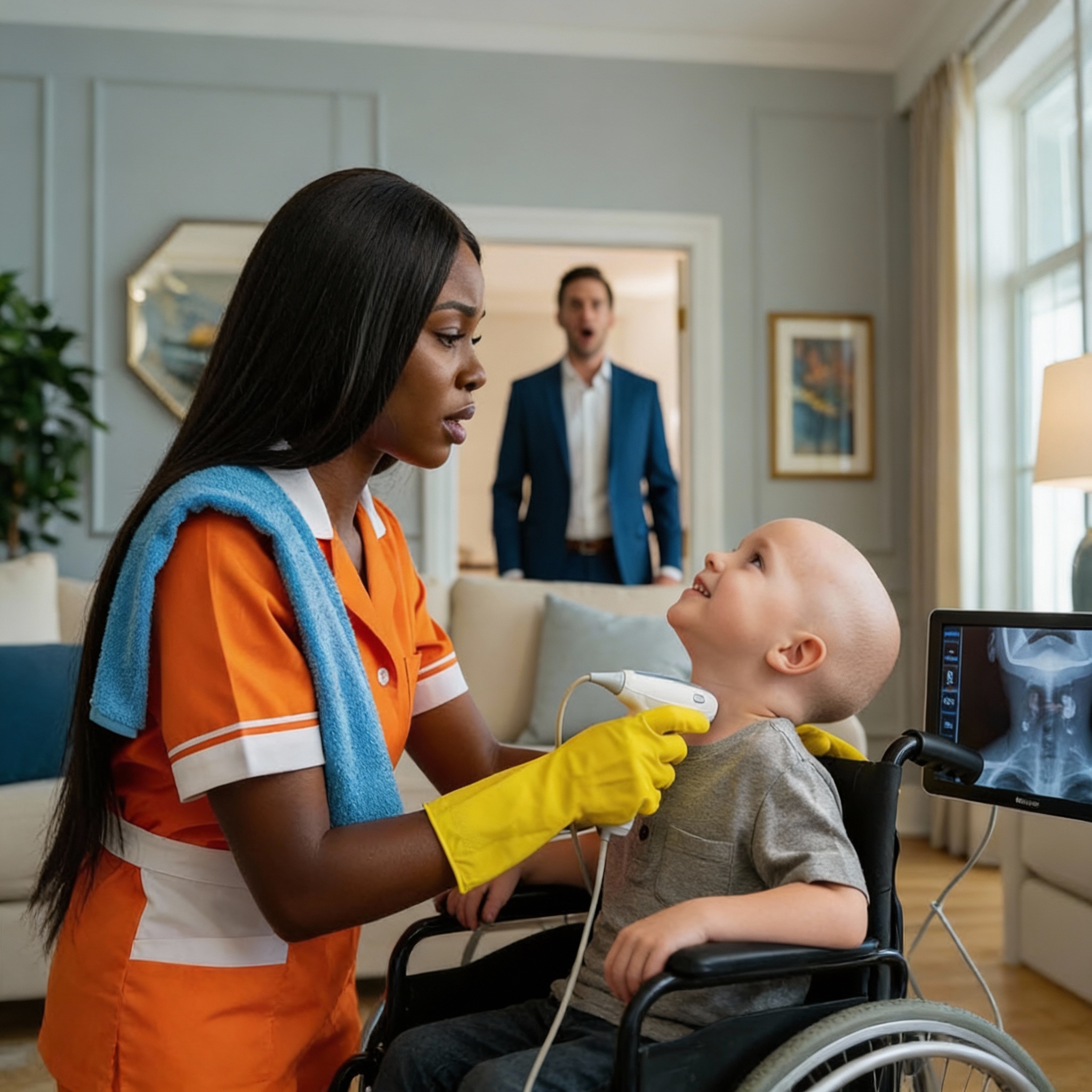 ‘Su hijo tiene 2 meses de vida’ cinco médicos advirtieron al multimillonario—hasta que la criada demostró que estaban equivocados.