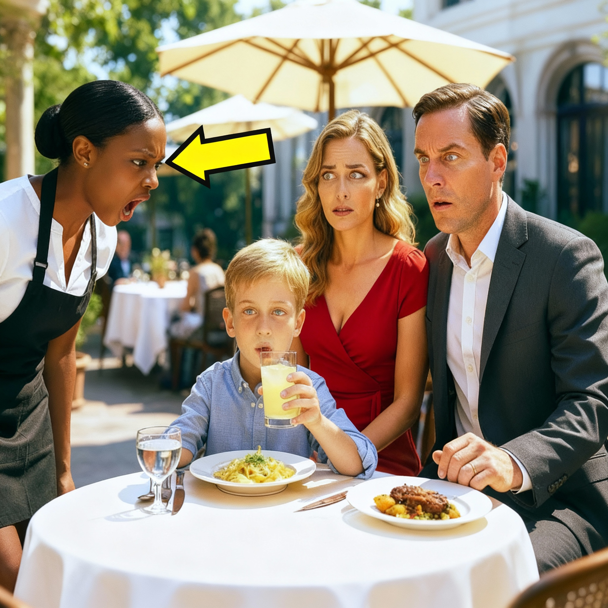 ¡Señor, su prometida manipuló la comida de su hijo! —Las palabras de la camarera dejaron al millonario en estado de shock.
