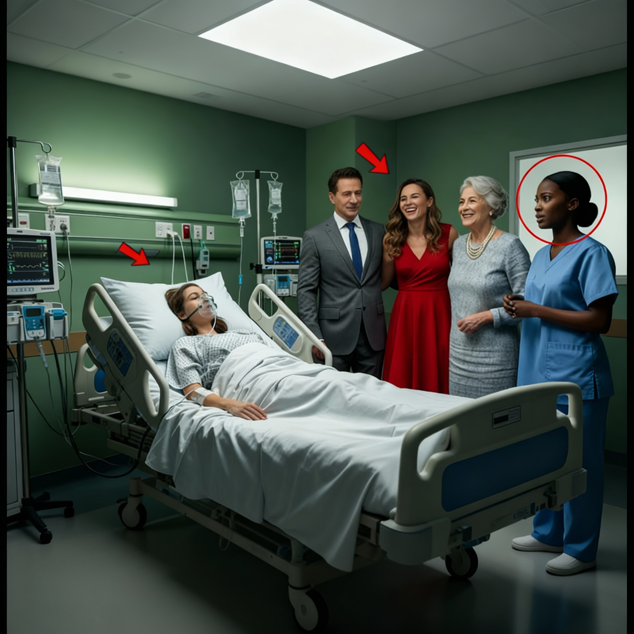 Esposa embarazada murió en el parto—Los suegros y la amante se regocijaron… Hasta que el doctor susurró suavemente, ‘Gemelos’.