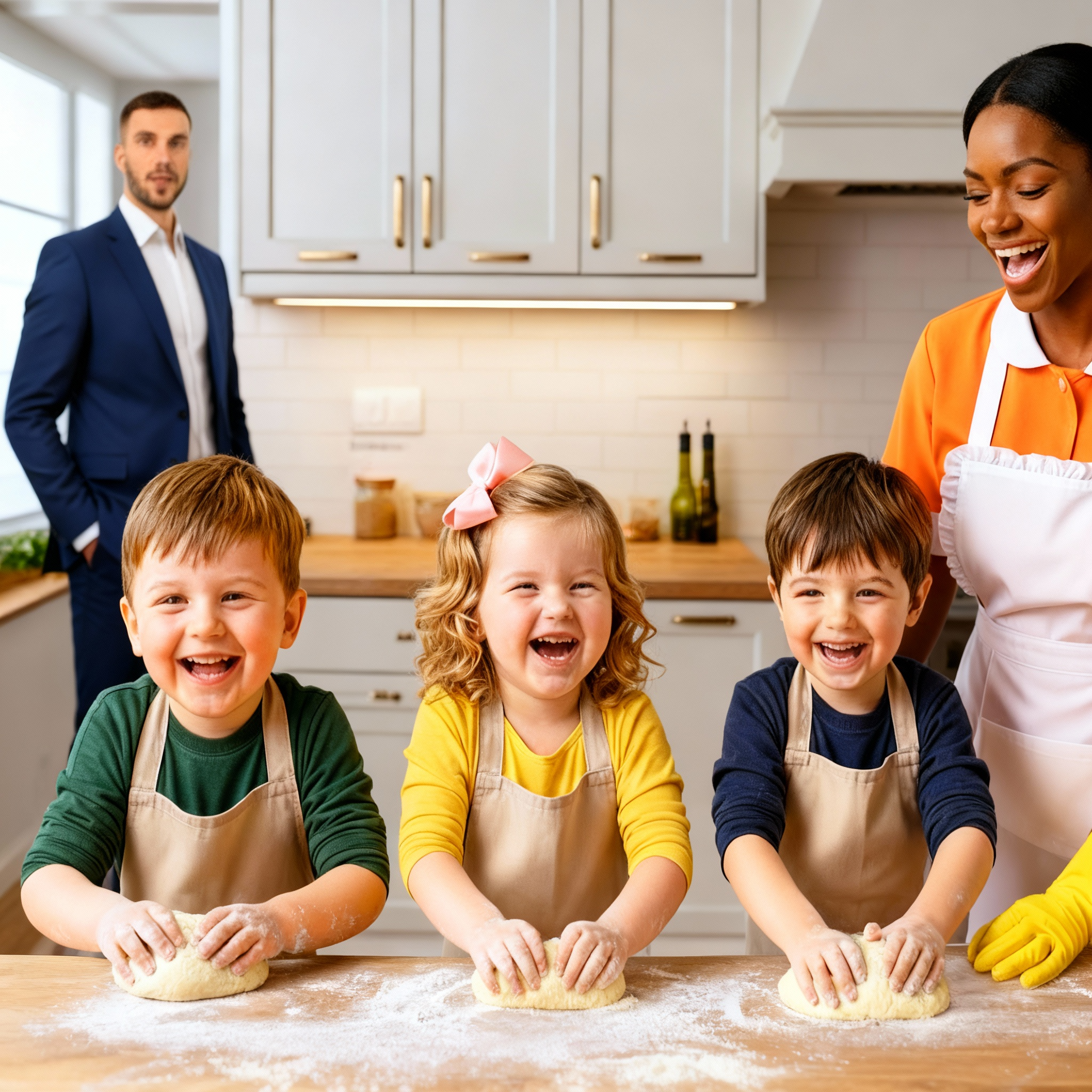 El jefe entró antes de tiempo y lo que vio a la señora de la limpieza hacer lo dejó paralizado.