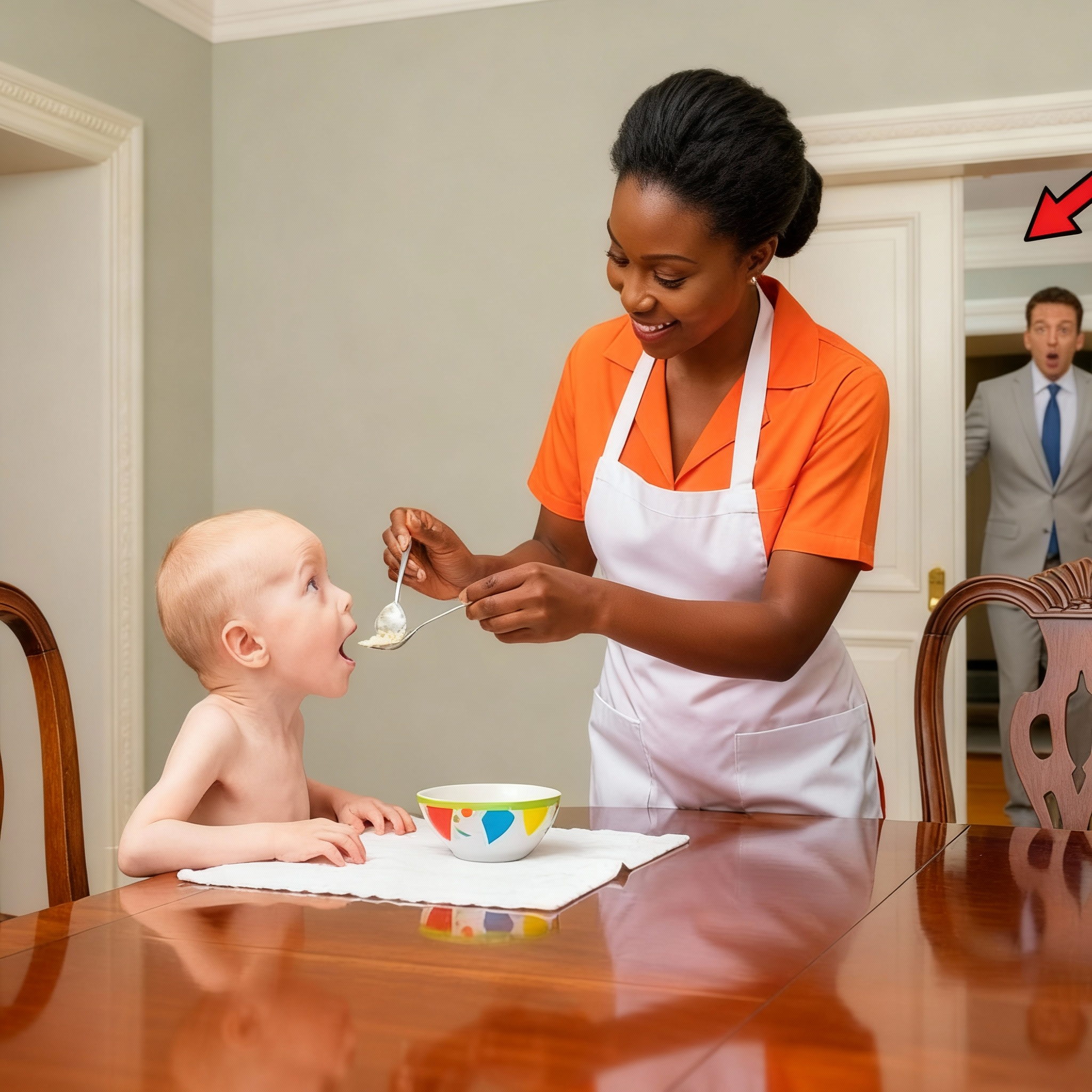 Un millonario desesperado finalmente vio lo que nadie más podía: la misteriosa magia de la sirvienta.