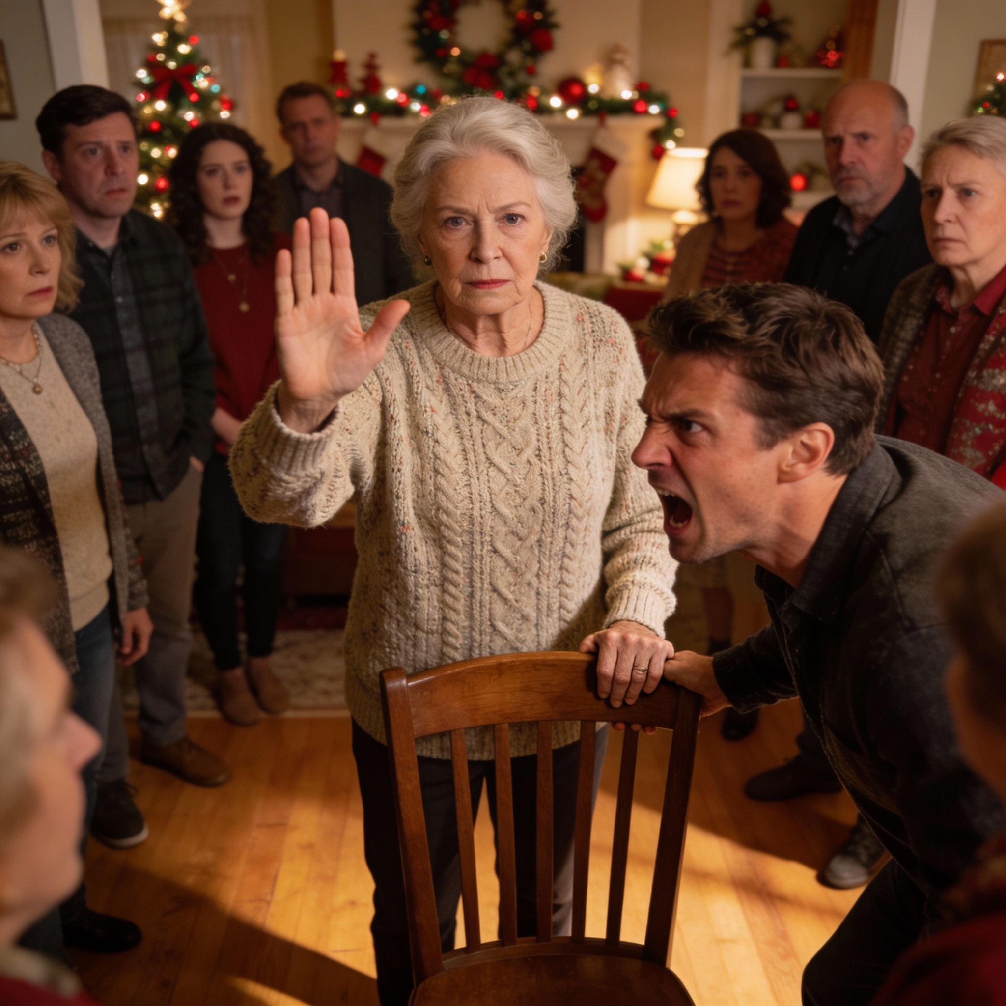 Mi hijo y su esposa me agredieron en la víspera de Navidad después de que la confronté por robar mi dinero.