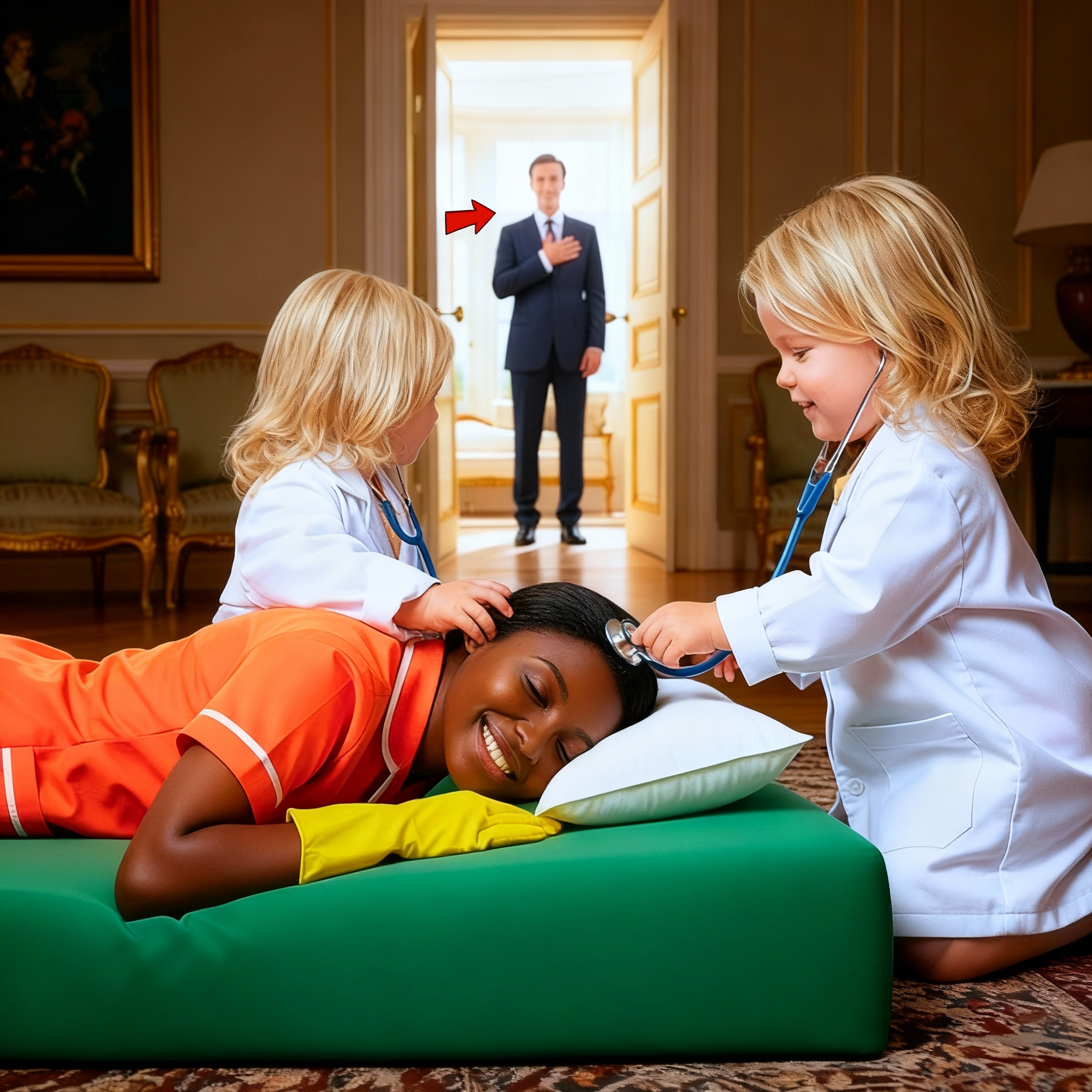 El millonario gastó una fortuna tratando de curar a sus hijas gemelas—hasta que la niñera que descubrió la verdad.