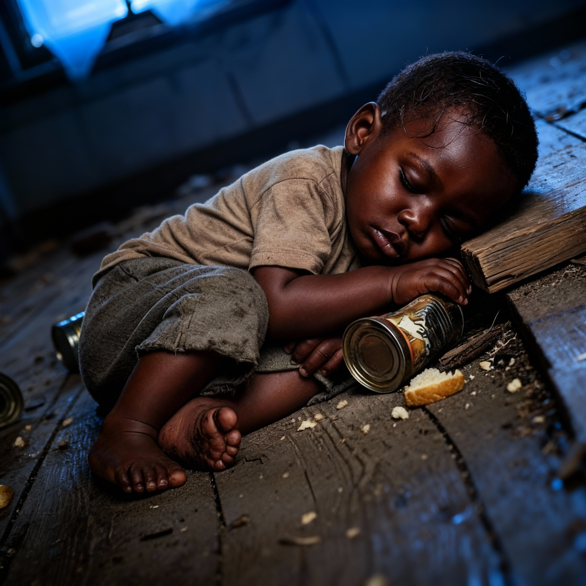 El niño pequeño sobrevivió solo en una casa antigua después de la muerte de sus padres—hasta que llegaron los nuevos vecinos.