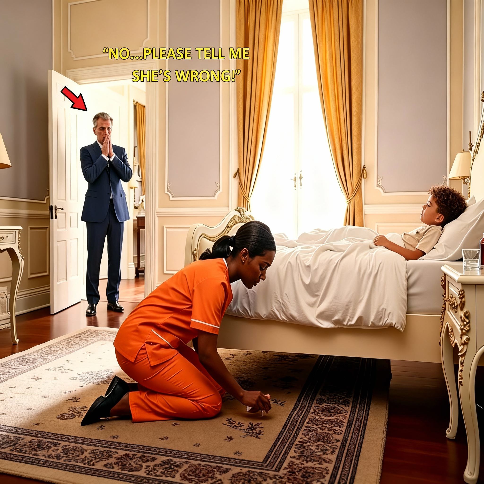 El hijo del millonario estuvo enfermo durante meses—hasta que la pobre niñera descubrió lo que había debajo de la cama.