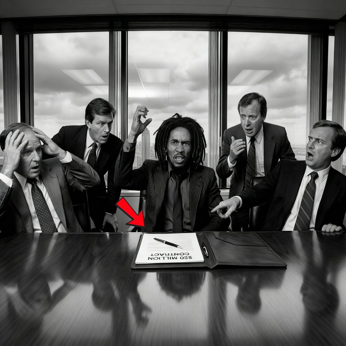 El CEO Hizo un Comentario RACISTA Durante un Acuerdo de $50 Millones — La Respuesta de Bob Marley los Dejó SIN PALABRAS