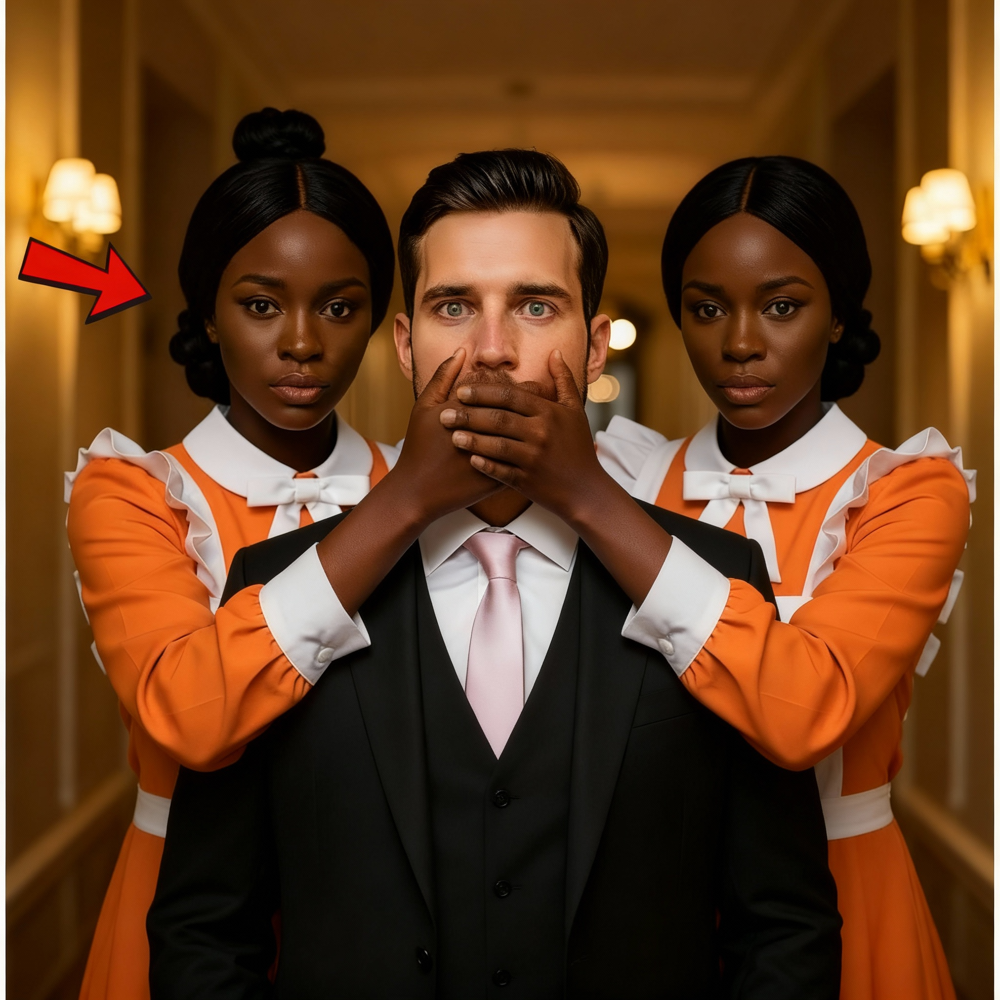 El millonario volvió a su mansión—la sirvienta susurró 'No haga ruido, señor...'