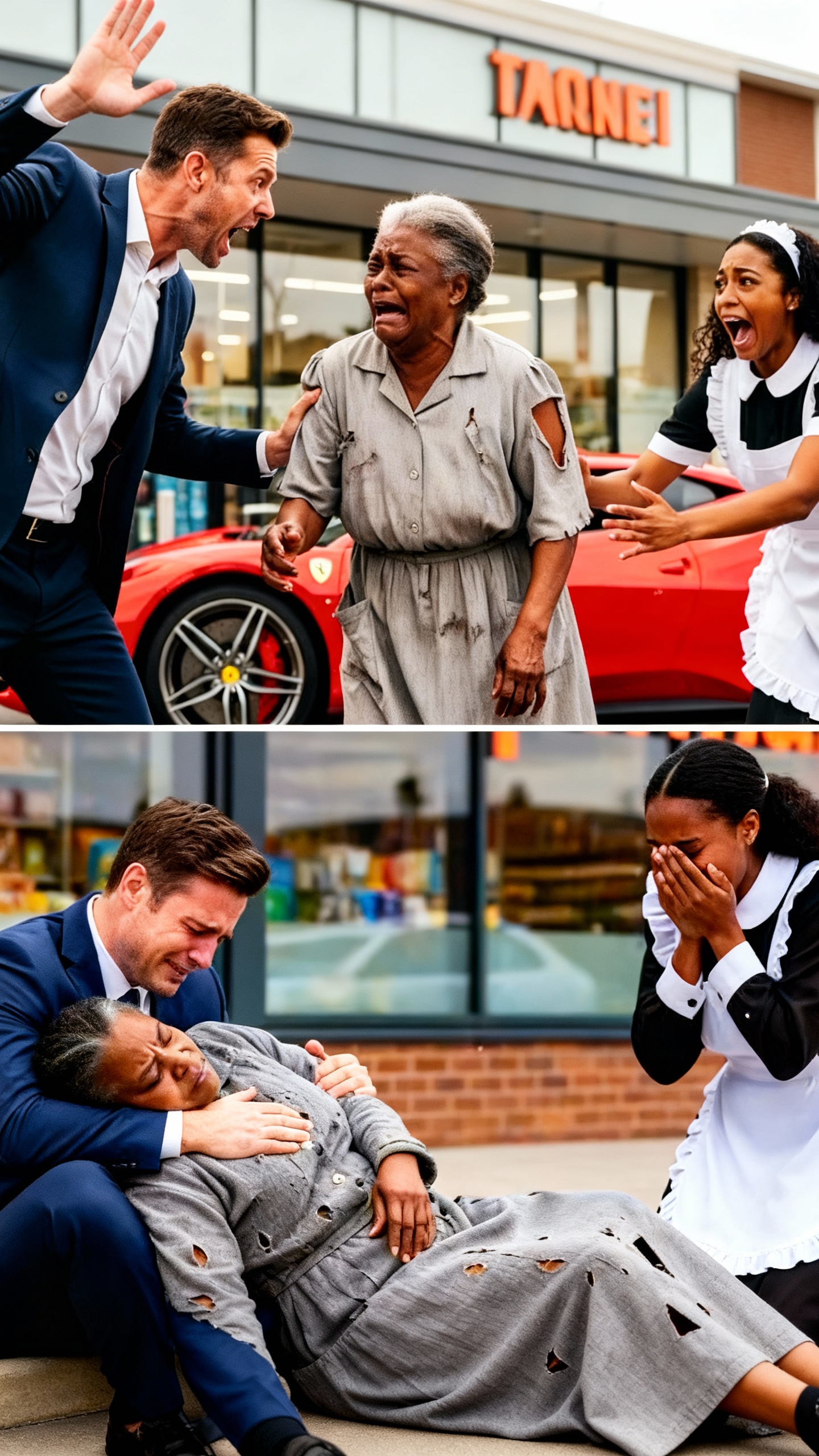 ¡No la Golpees... Esa es Tu Madre Biológica! — La Doncella Negra que Expuso el Secreto Definitivo de un Multimillonario