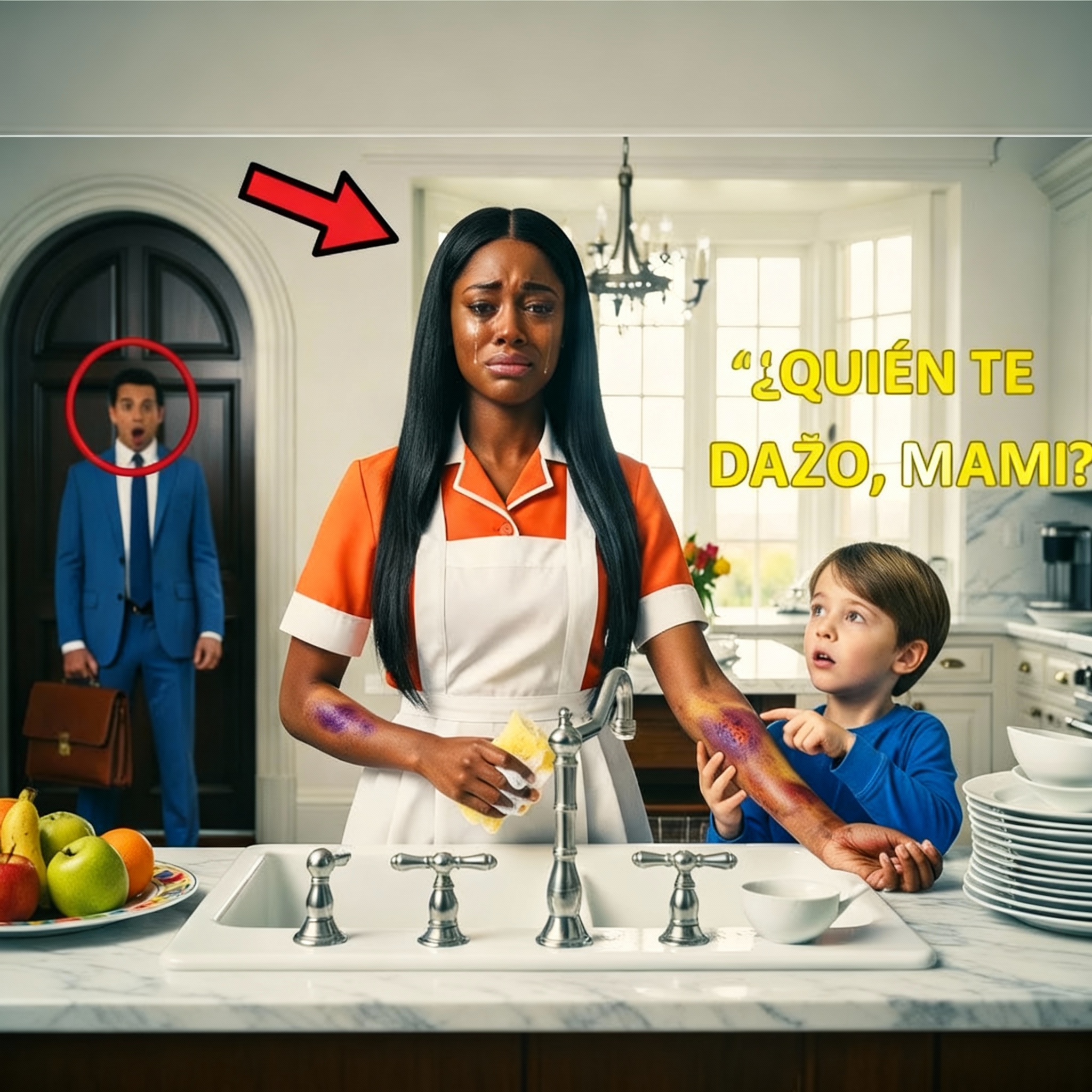 ¿Quién te lastimó, mami?—El millonario se quedó atónito cuando su hijo silencioso finalmente habló.