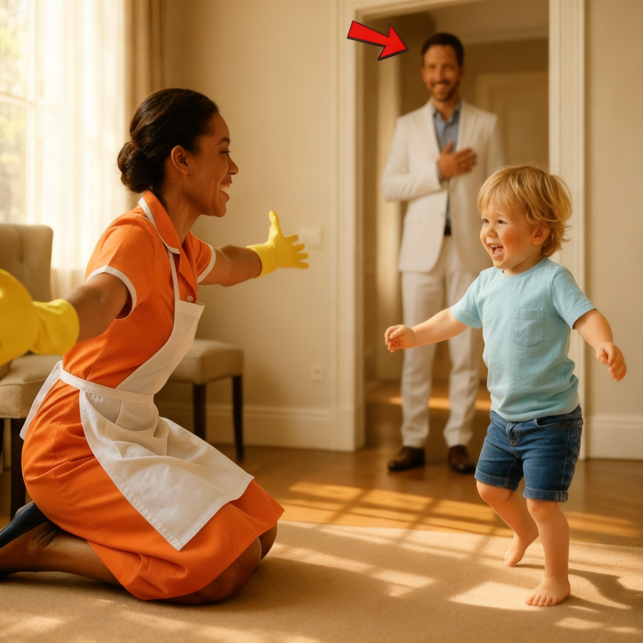 El multimillonario instaló cámaras ocultas para vigilar a la niñera, pero lo que vio lo dejó en shock.