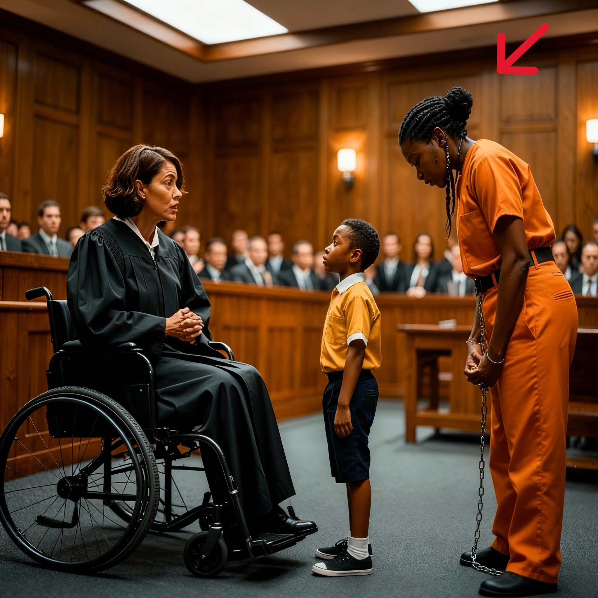 “¡Libera a mi madre y te haré caminar!” dijo el niño negro — La corte se rió... hasta que