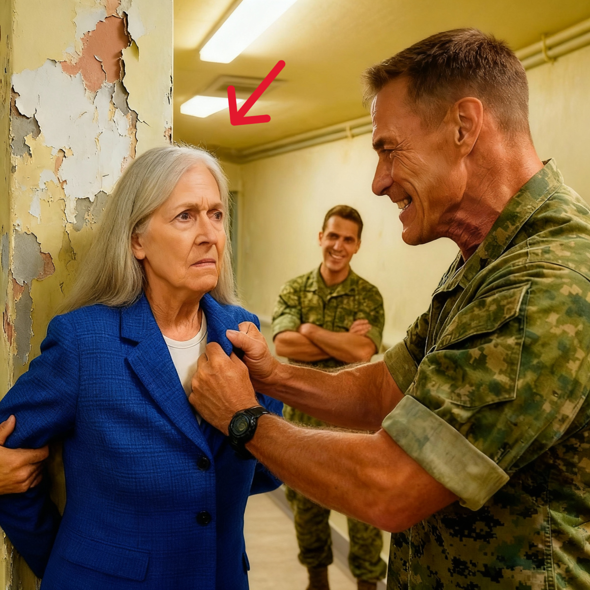 ¡Se lo advertí: soy una maestra de combate de los Marines! — Los soldados se acercaron sin saber lo legendaria que era