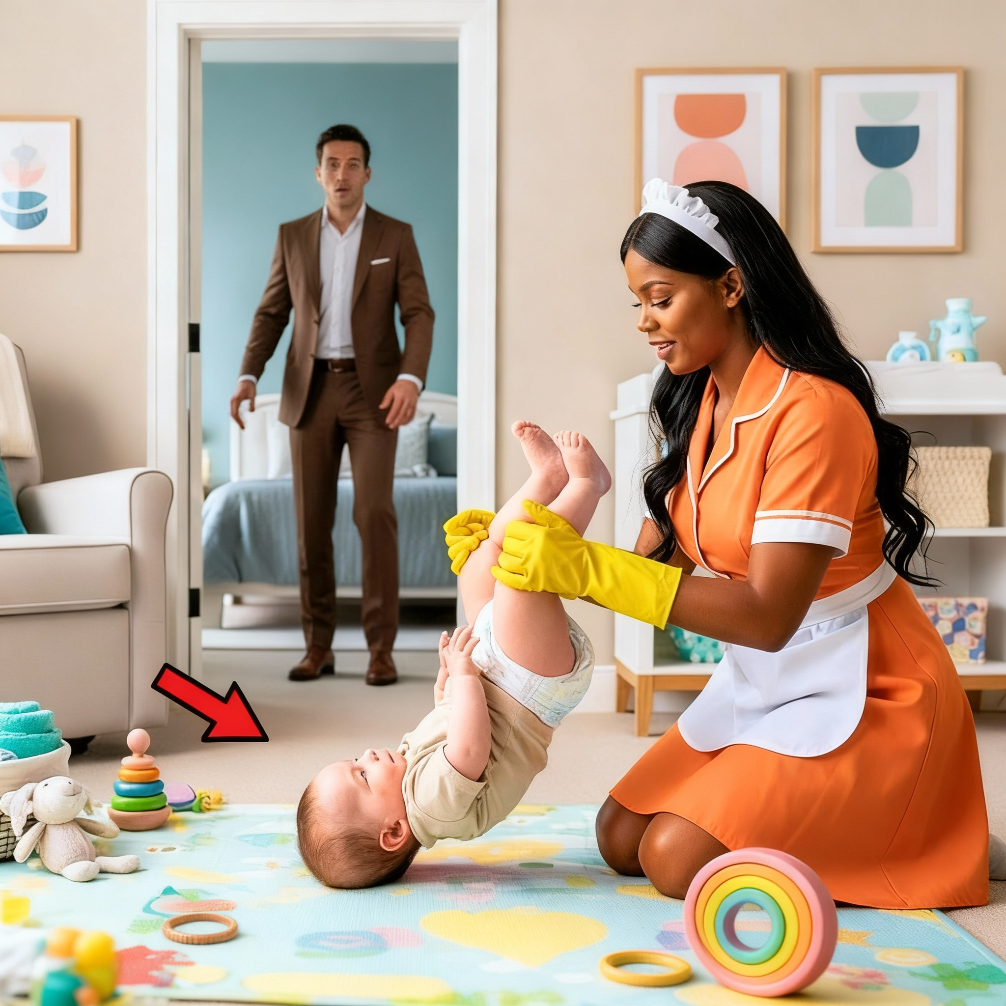 Durante semanas, el bebé del millonario estuvo en dolor — hasta que la nueva sirvienta hizo lo que dejó a todos en lágrimas.