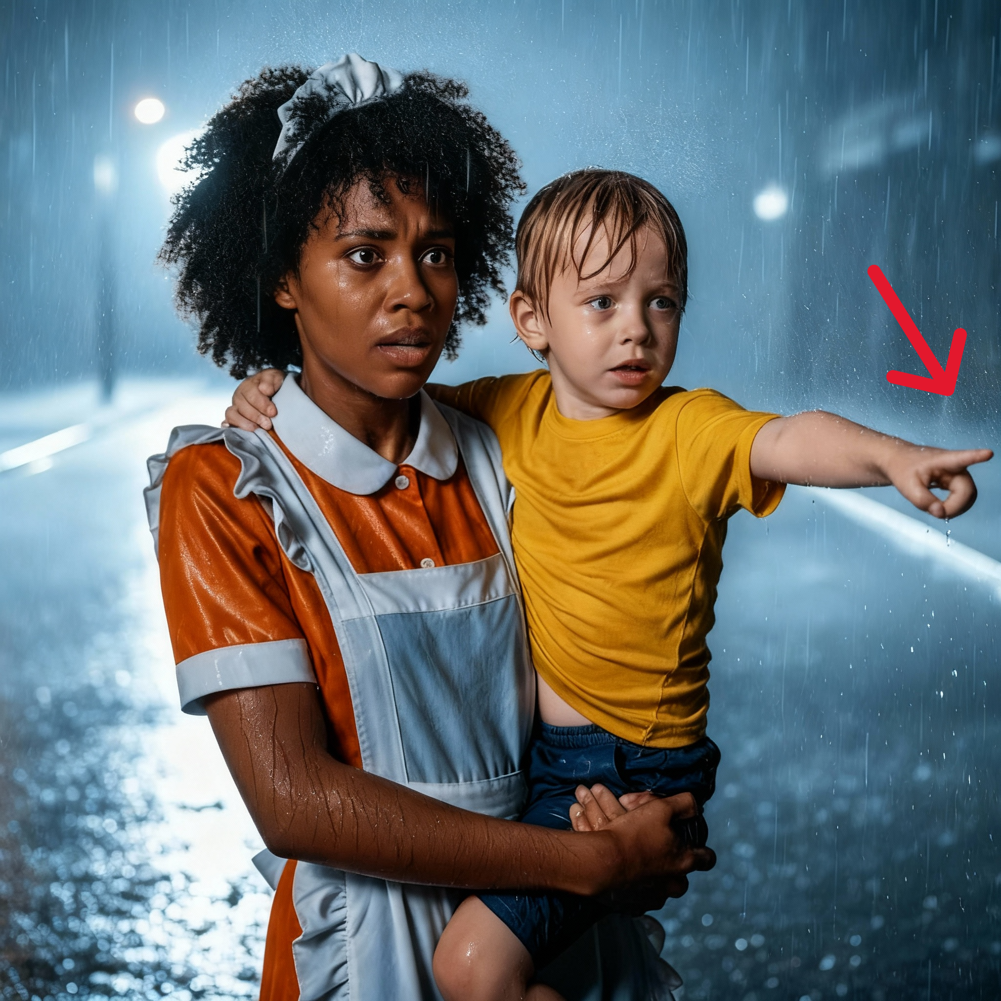 “¡Señora, por favor, salve a mi padre!”—El hijo del multimillonario suplicó a una mujer negra pobre... y luego