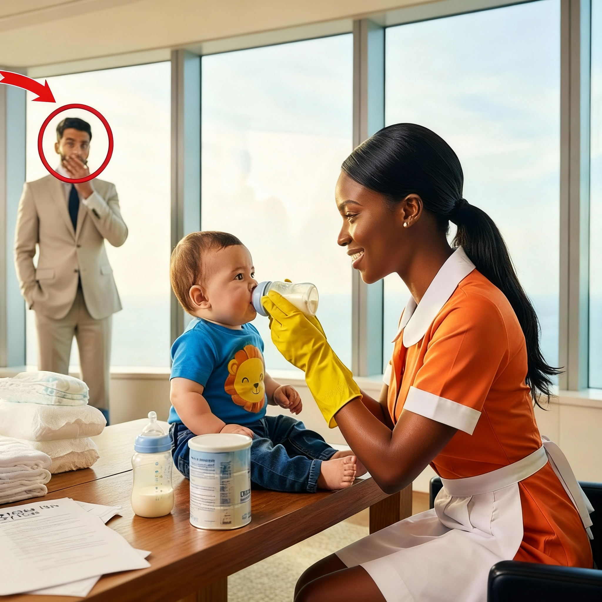 El millonario lo perdió todo de la noche a la mañana — y solo un empleado leal lo salvó a él y a su bebé.