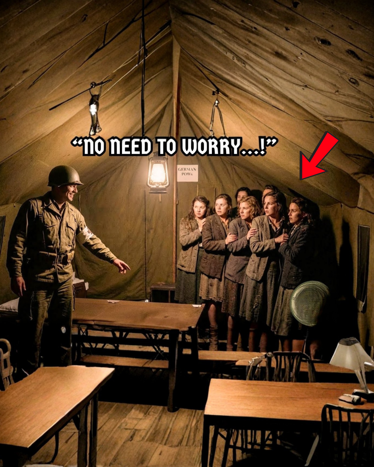 ¡Acuéstense, por favor! Las prisioneras de guerra alemanas RECHAZARON cuando los estadounidenses dieron esa orden