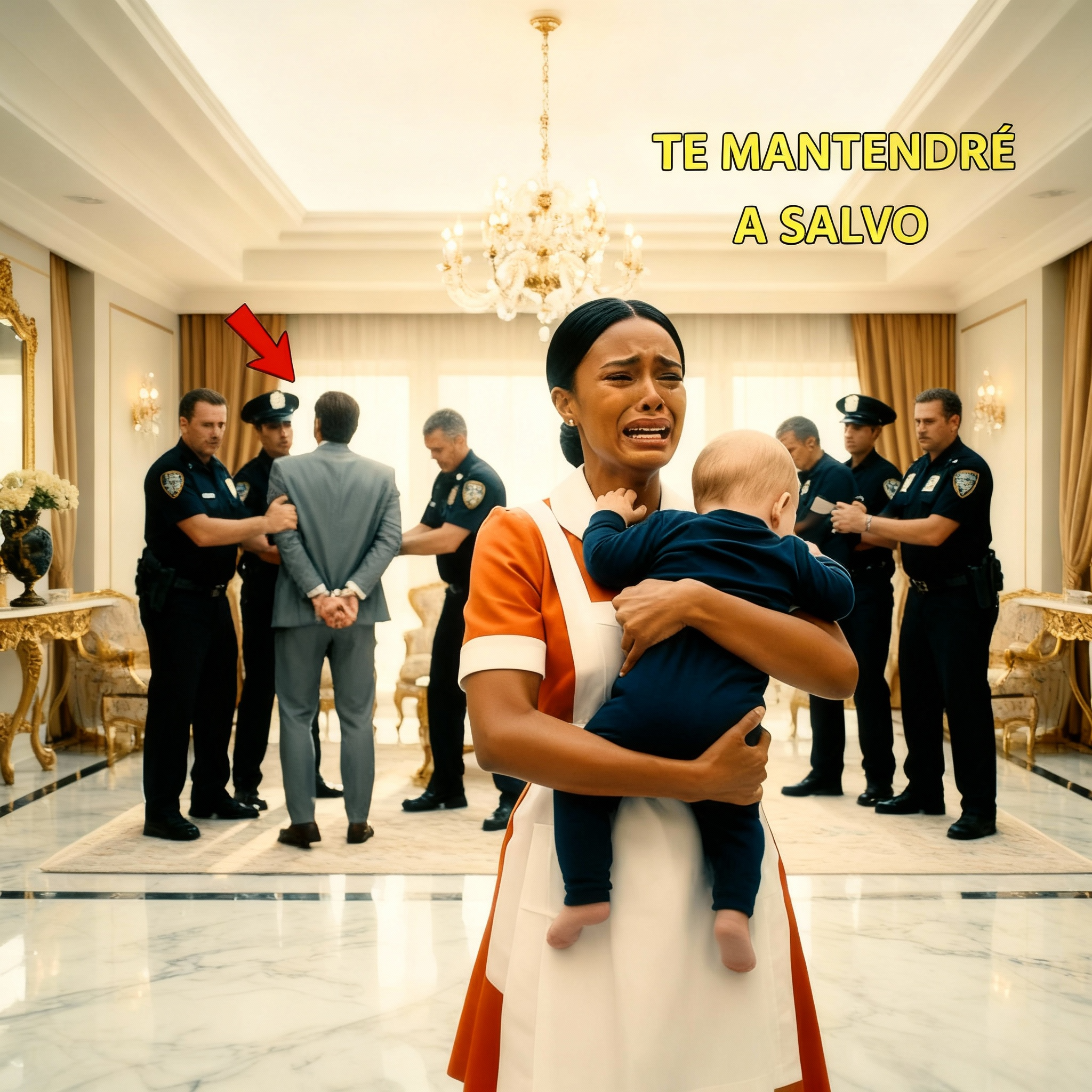 El millonario fue encarcelado—y la criada fue la única lo suficientemente valiente como para salvar a su bebé.