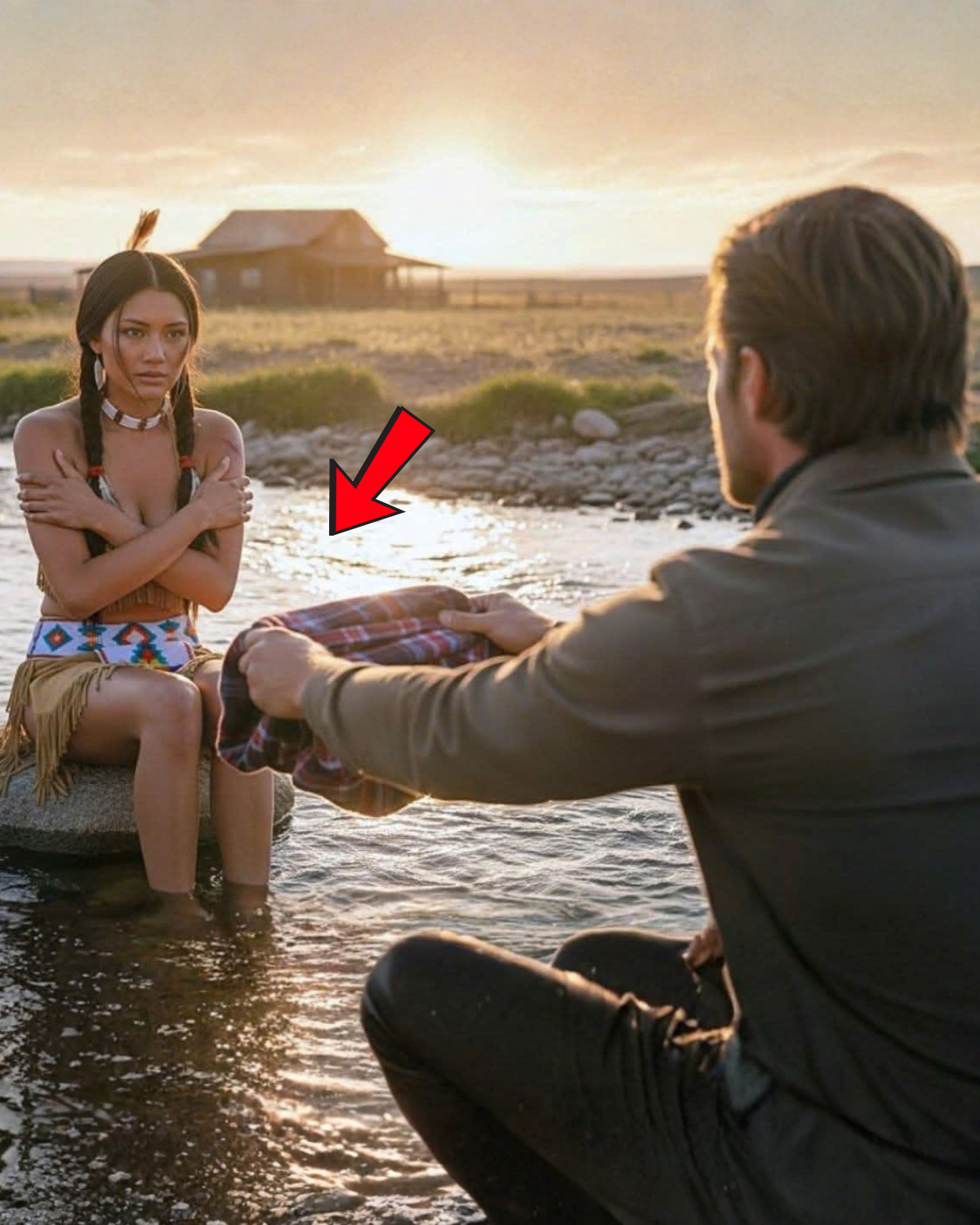 El Agua se Llevó Mi Ropa, Dijo la Mujer Apache - Y el Ranchero Le Dio Su Camisa