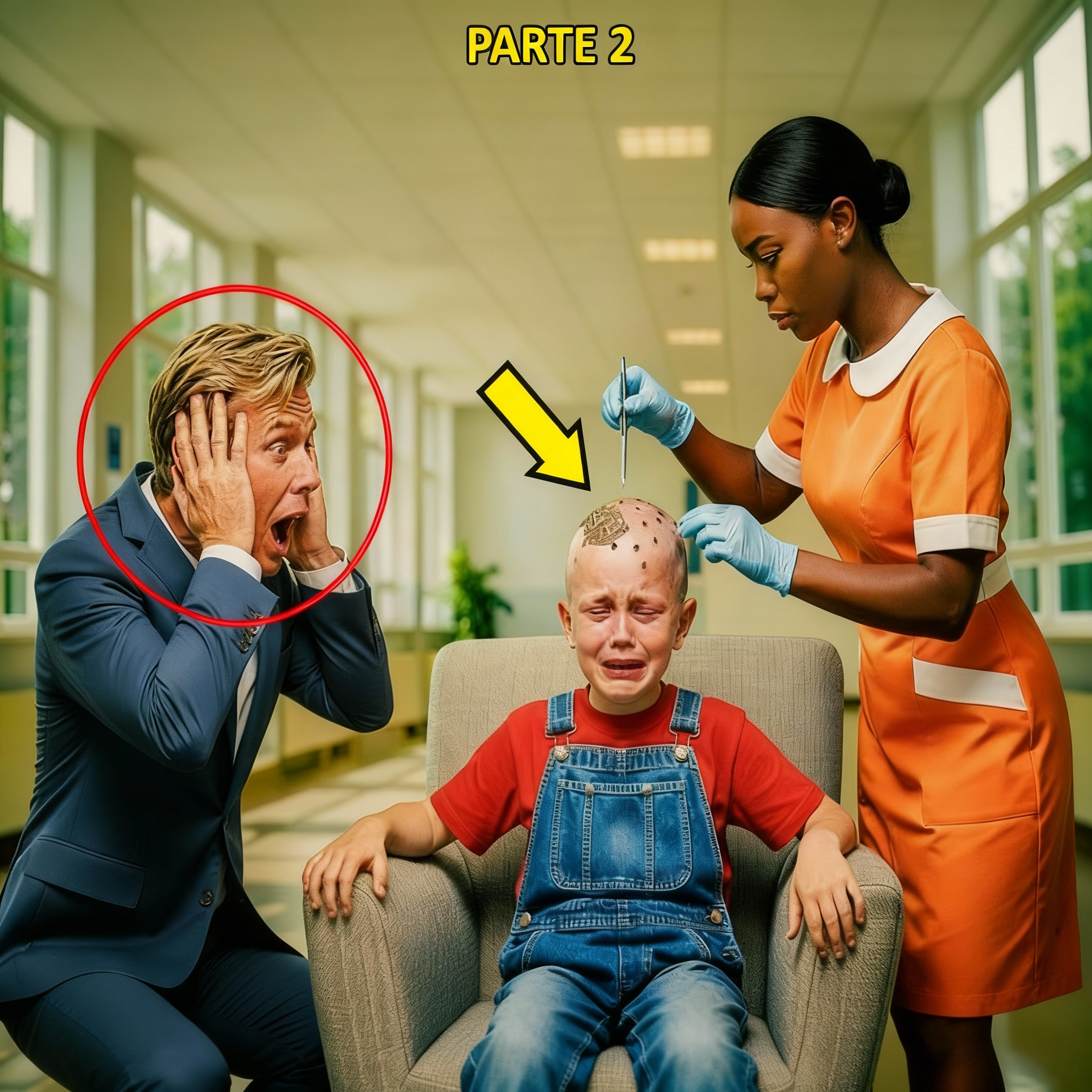 El hijo del millonario atormentado por el dolor—Hasta que la niñera sacó un objeto extraño de su cabeza