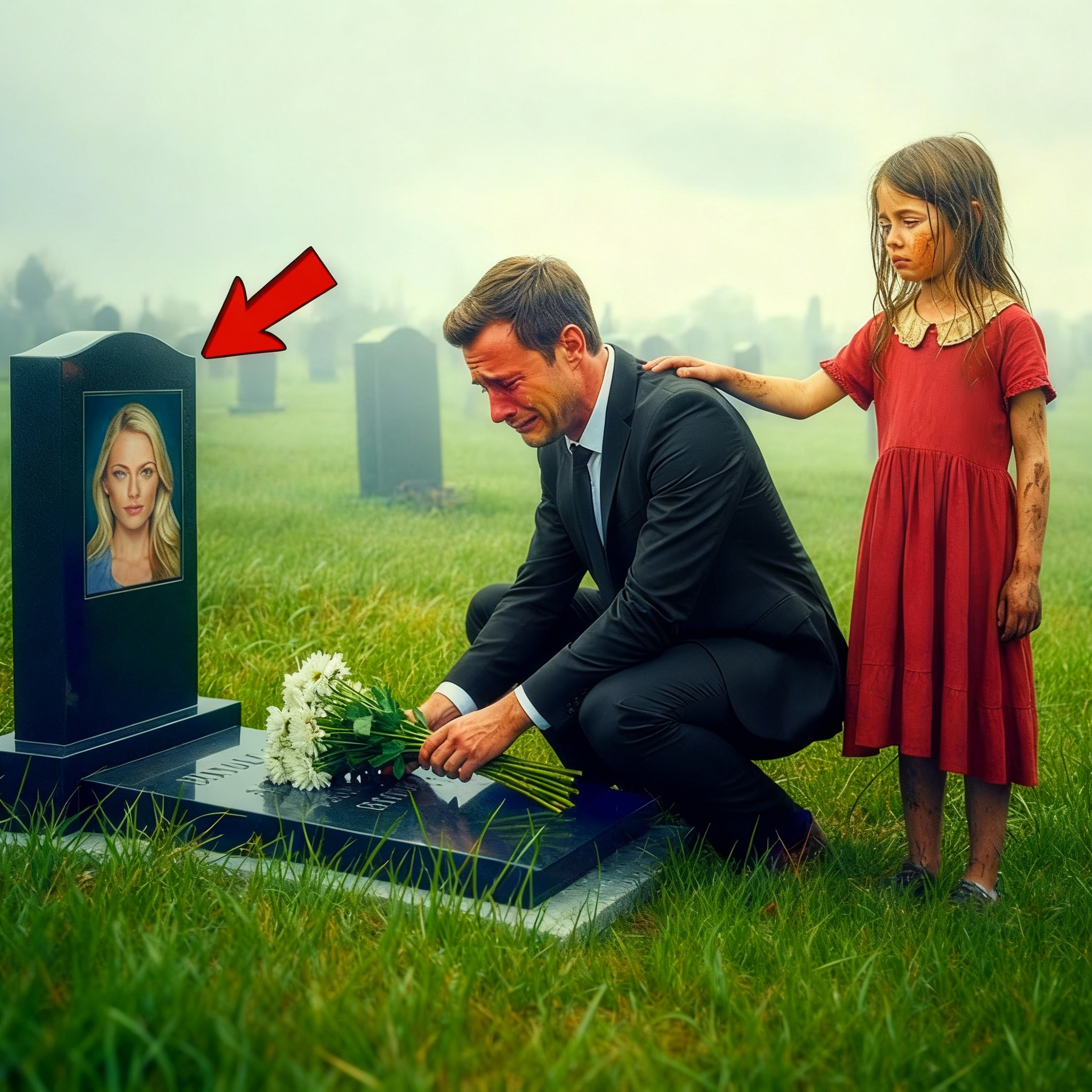 Tu esposa no murió... Tráeme un bocadillo y te llevaré a ella, le dijo la pobre chica al millonario.