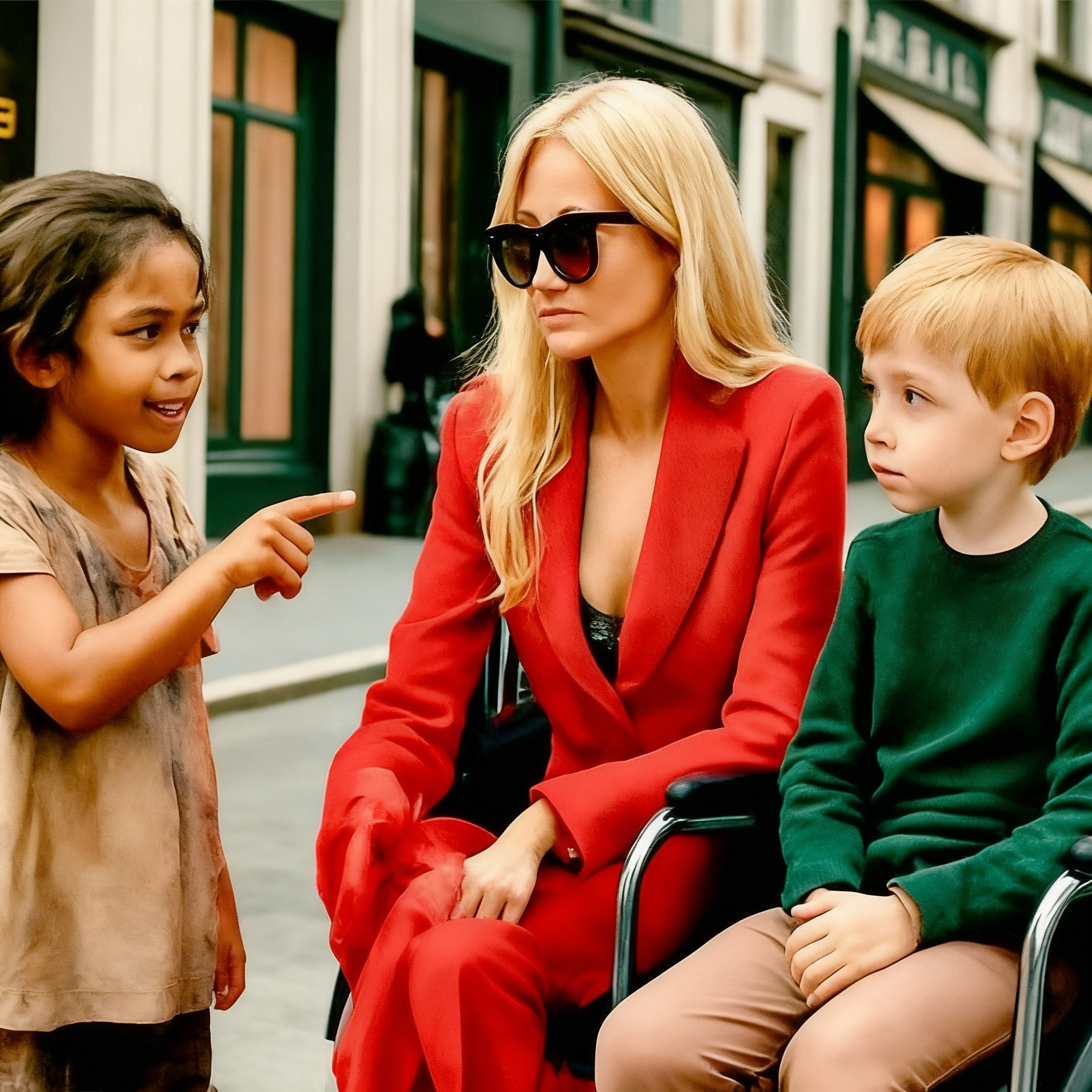 Puedo Hacer Que Su Hijo Vuelva a Caminar, Dijo la Niña Mendiga. ¡La Millonaria Quedó Helada!