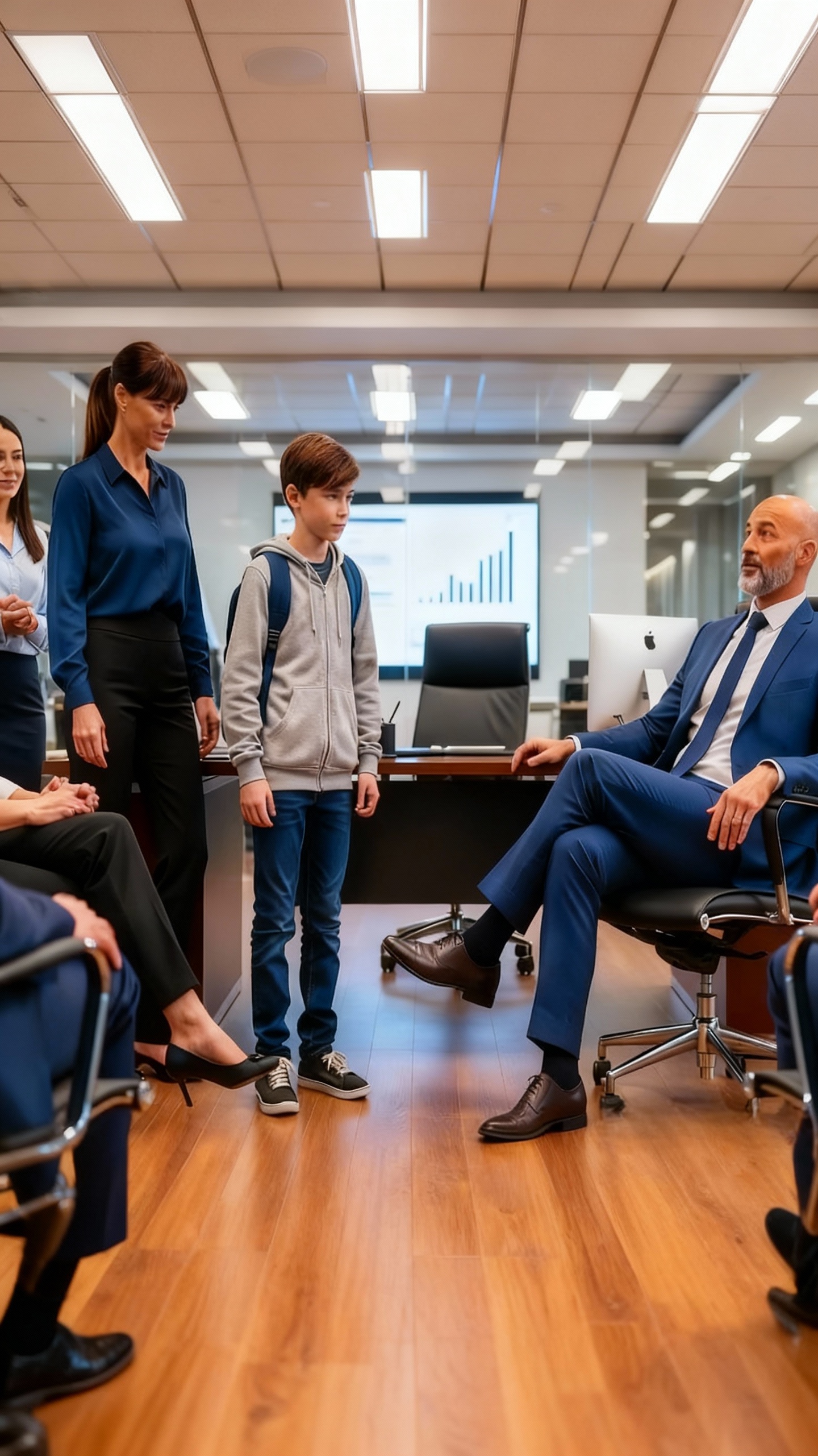 «Lo traduciré por 500 dólares», dijo el chico — el millonario se rió… hasta que se quedó paralizado.