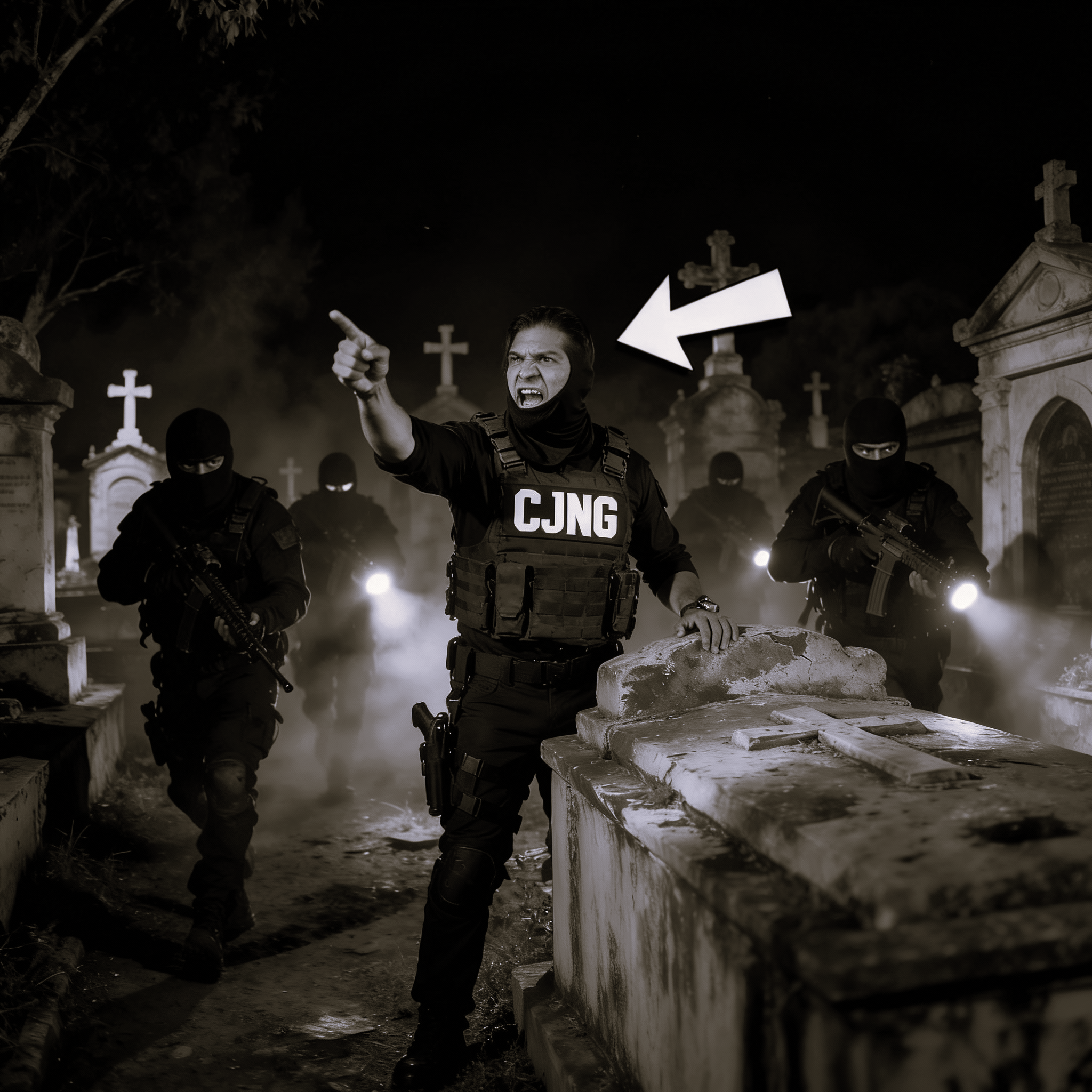 El Cartel CJNG irrumpió en un cementerio—jamás imaginaron que era campo de entrenamiento de los...