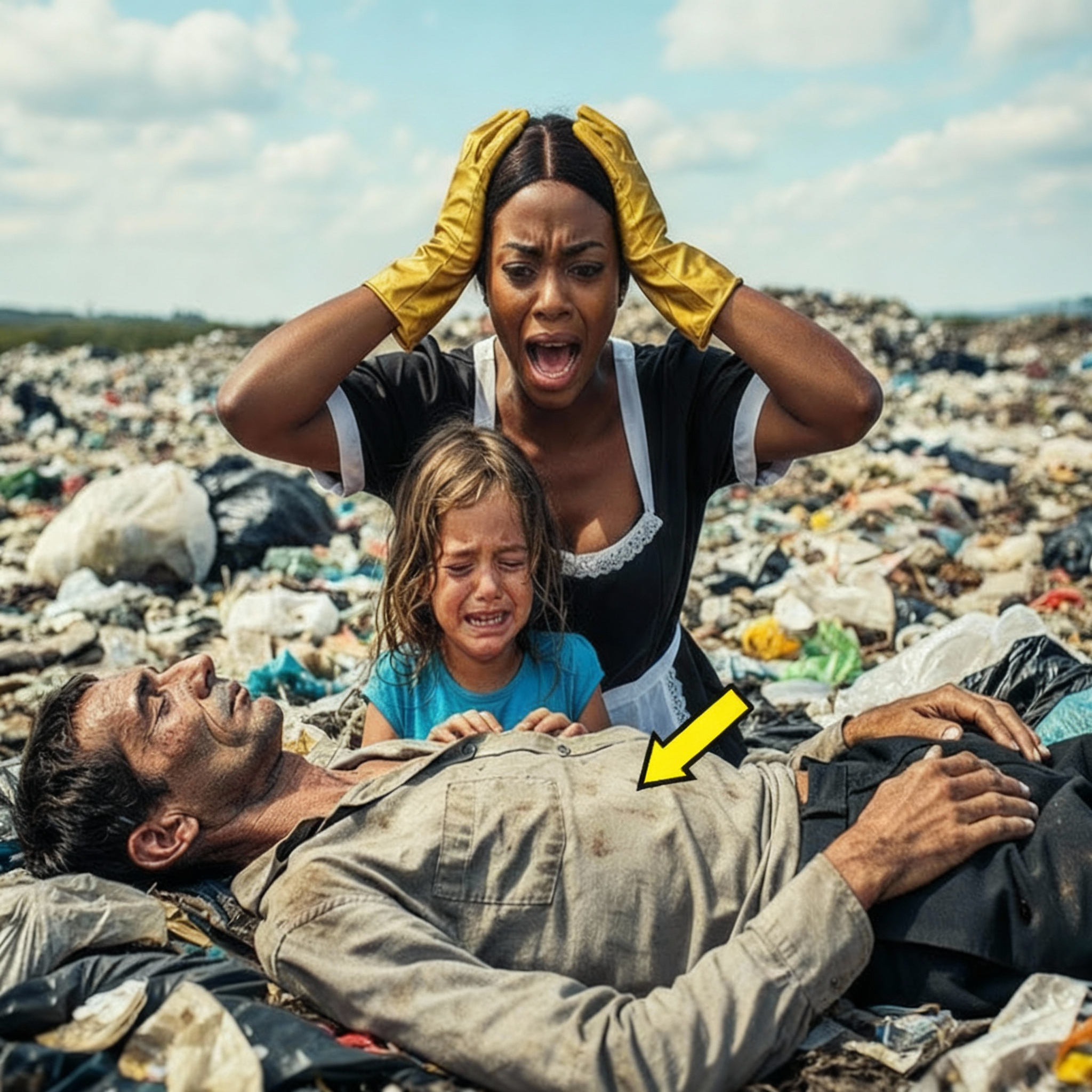 Millonario y su hija declarados desaparecidos... hasta que la sirvienta.