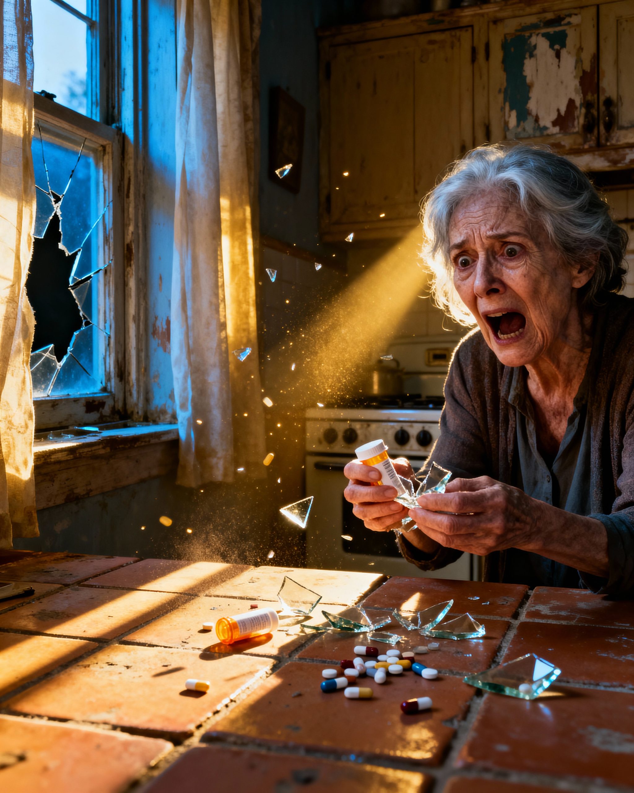 Mi perro accidentalmente derribó mi botella de pastillas justo antes de mi dosis nocturna, y cuando me agaché para recogerla, la etiqueta falsa se despegó para revelar el nombre de un medicamento completamente diferente, uno que está prohibido para personas con afecciones cardíacas; de pie allí en mi pequeña cocina de Ohio, mis manos comenzaron a temblar al darme cuenta de que todo este tiempo alguien había estado cambiando mis pastillas en silencio y esperando a que yo... nunca volviera a despertar.