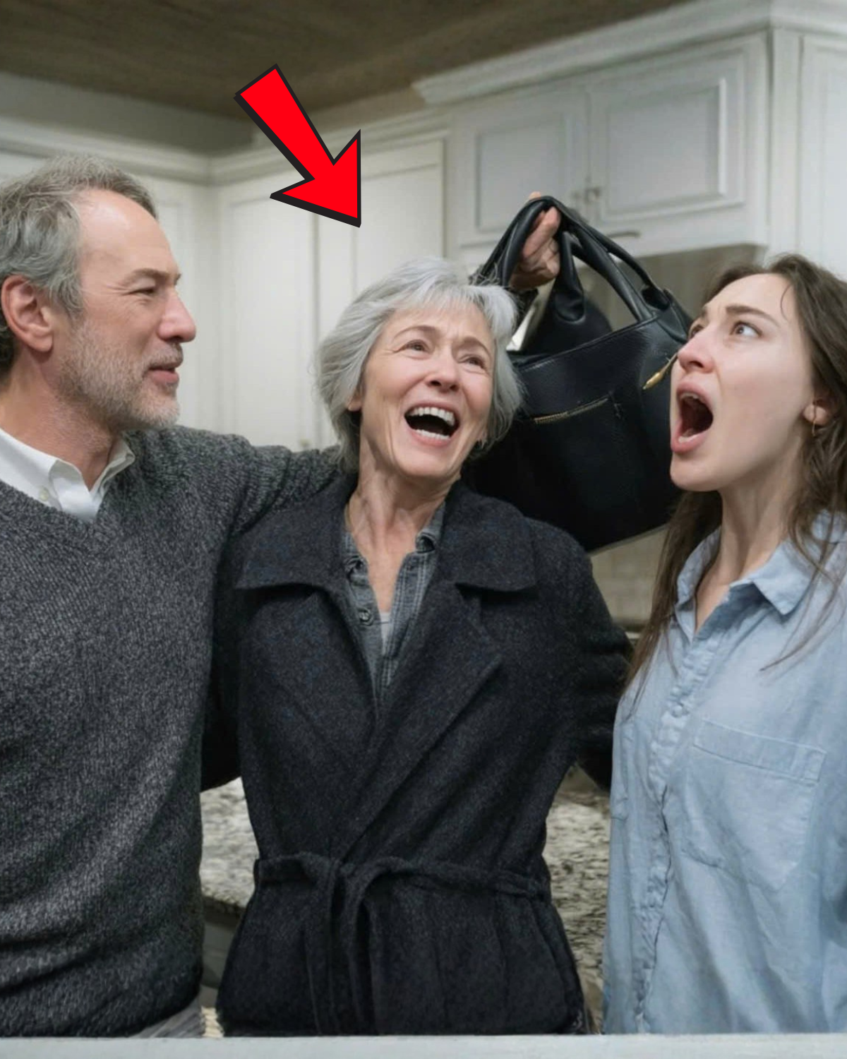 La suegra vino a pedir dinero con una llave de nuestro apartamento, pero no esperaba encontrar a mi marido.