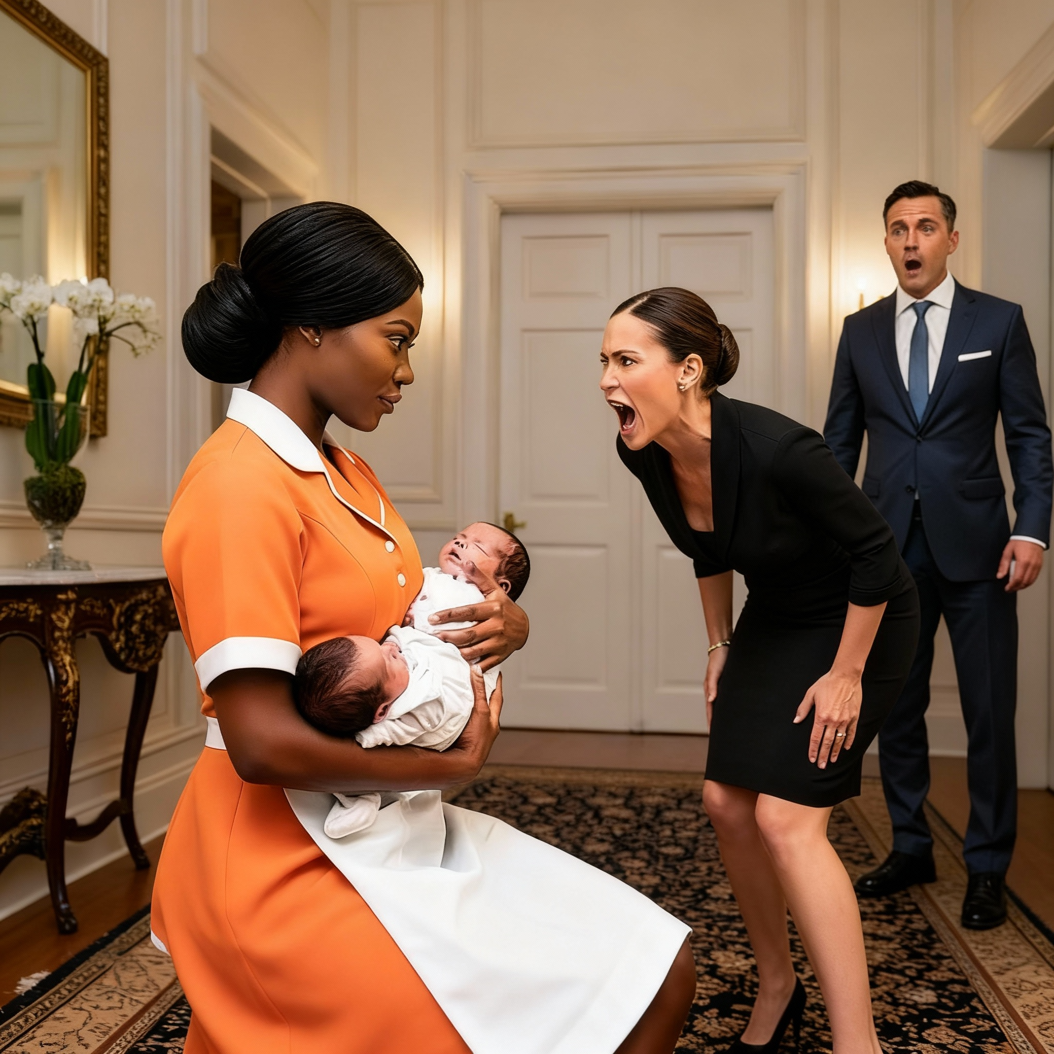 Un emprendedor puso a prueba a su novia con gemelos... Pero la criada descubrió todo lo que necesitaba saber.
