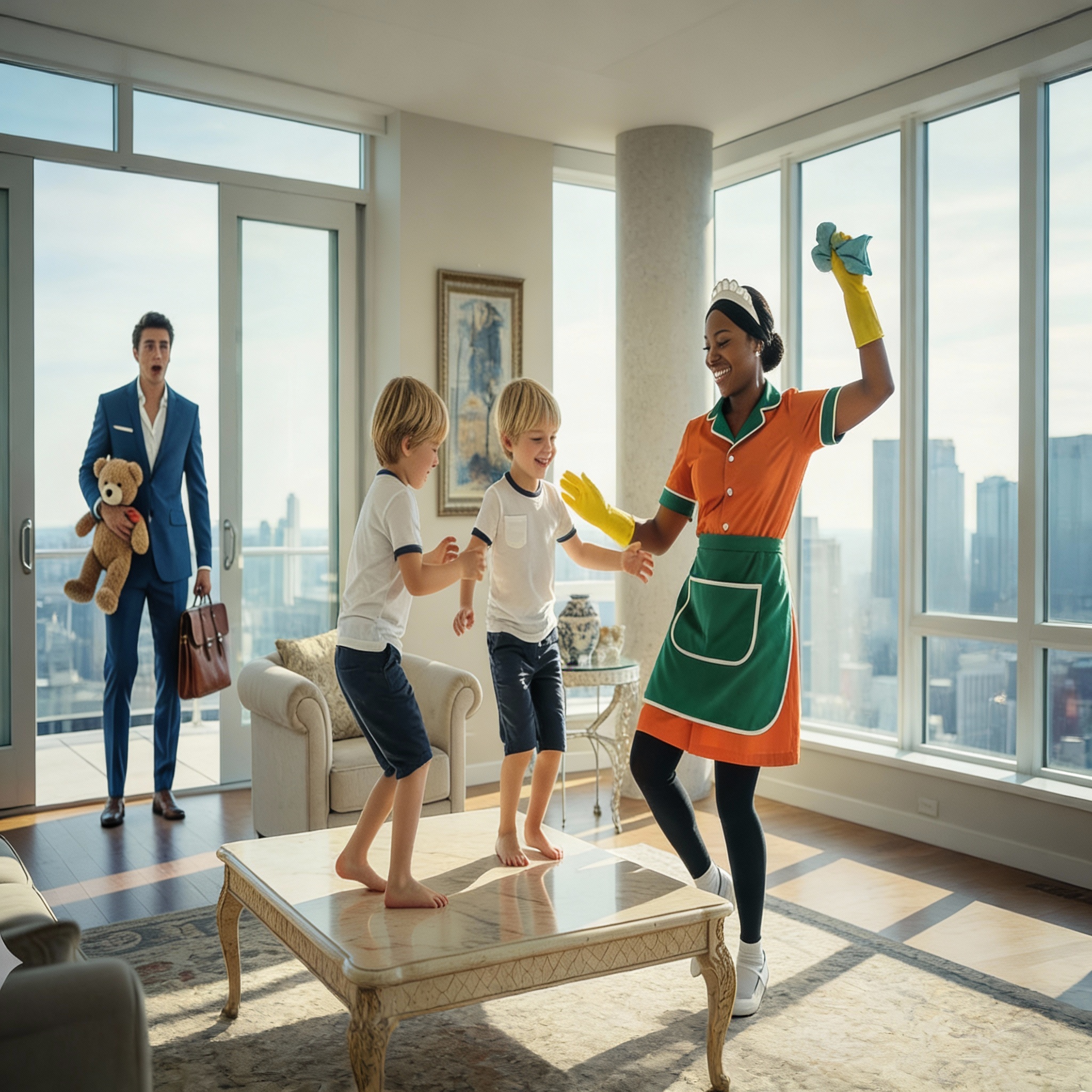 Los gemelos del millonario no podían caminar hasta que él descubrió a su niñera haciendo lo increíble.