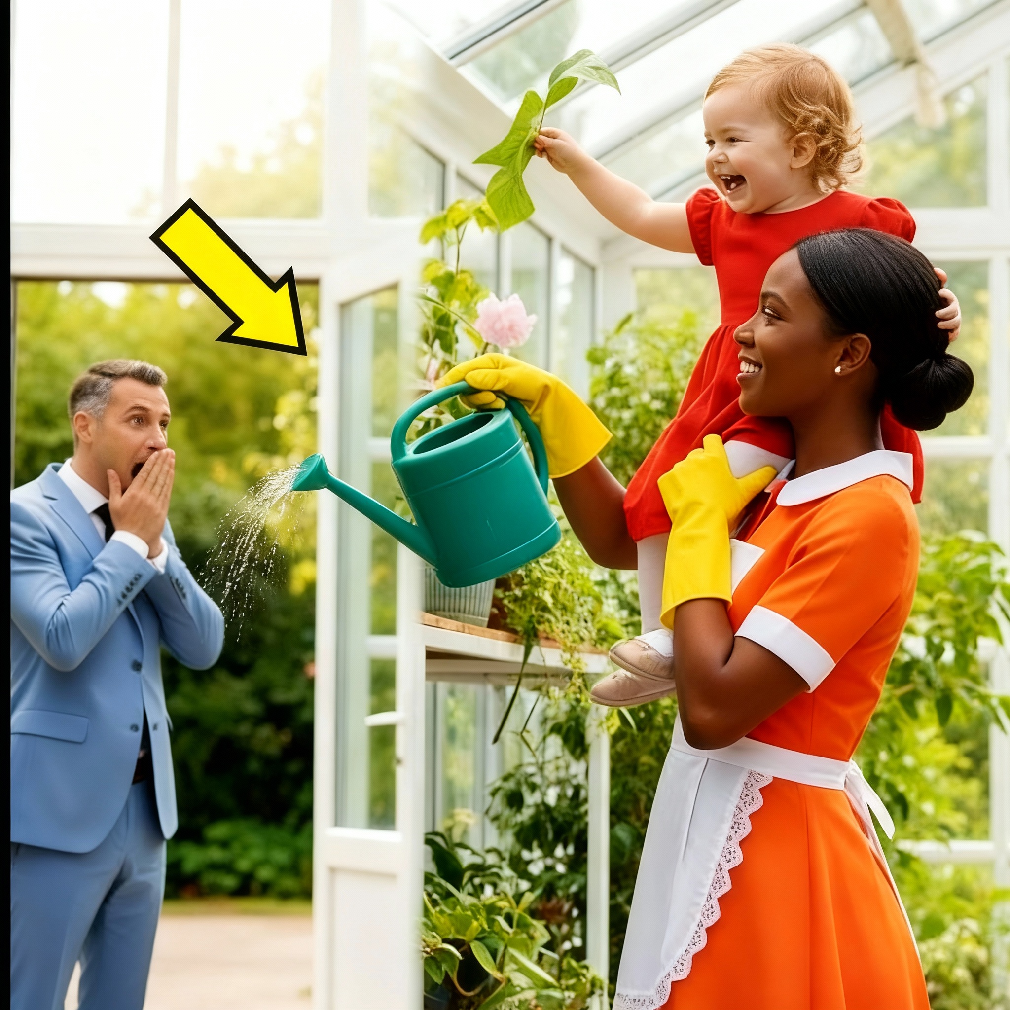 El millonario llegó temprano a su casa de lujo—lo que presenció lo sorprendió.