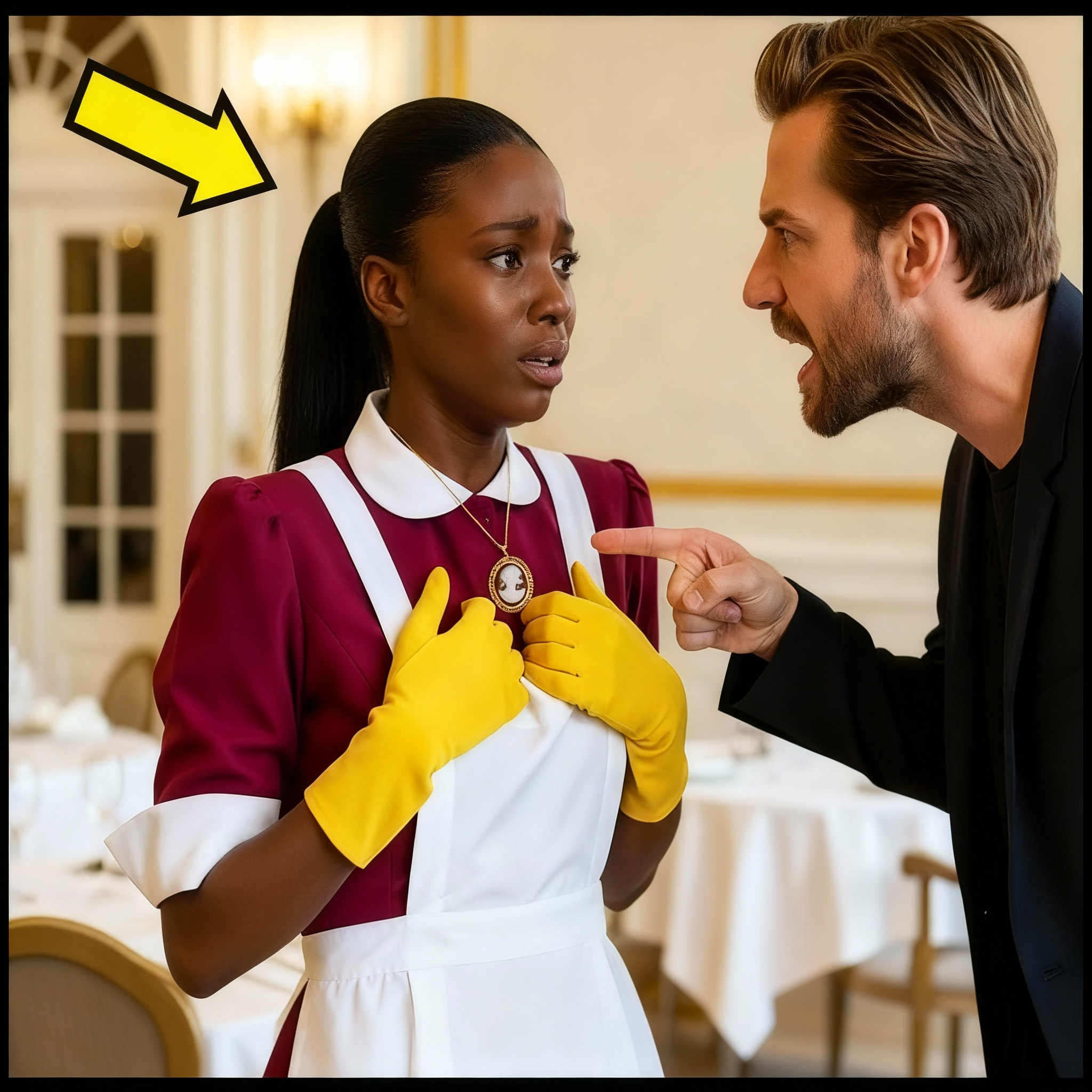 Este collar era de mi difunta esposa, dijo el millonario—lo que la pobre sirvienta reveló lo dejó conmocionado.